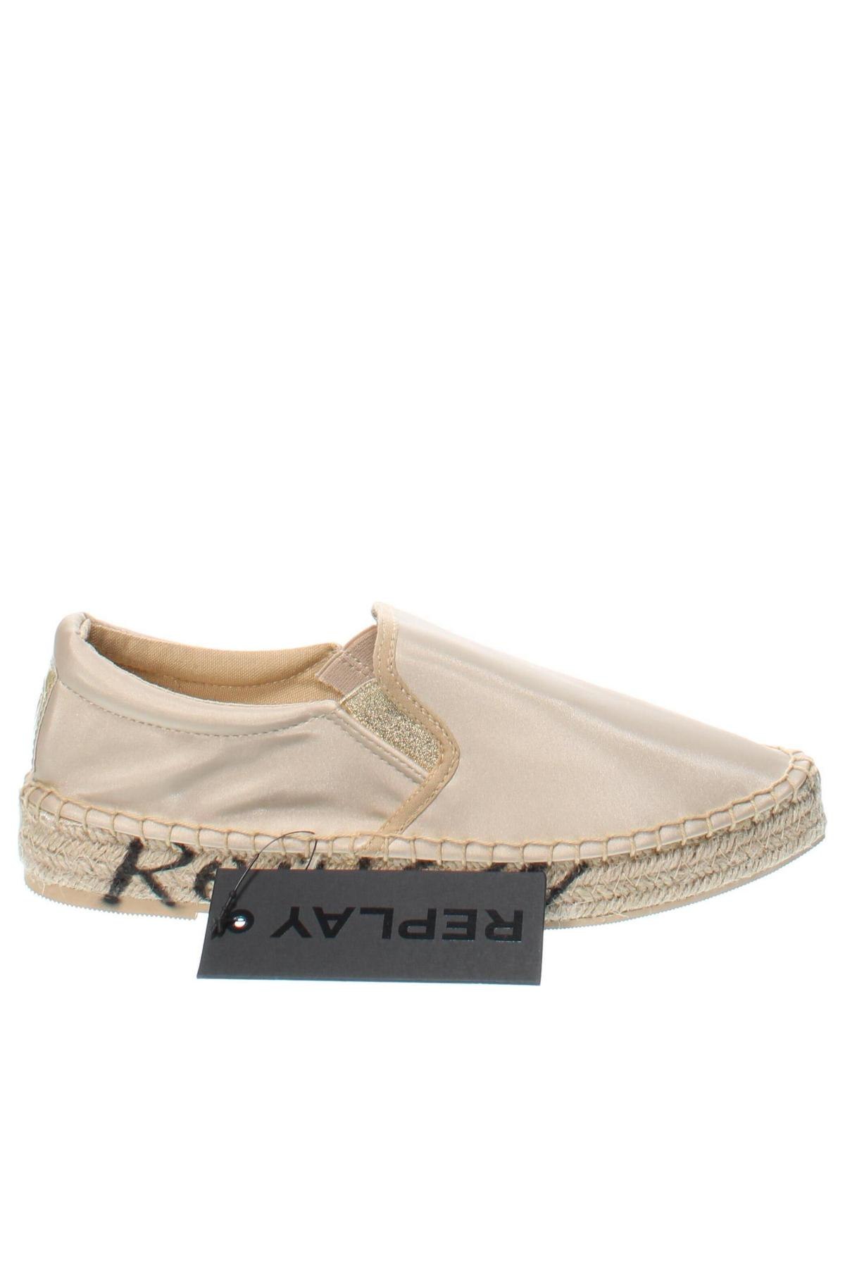 Espadrilky  Replay, Veľkosť 37, Farba Zlatistá, Cena  41,67 €