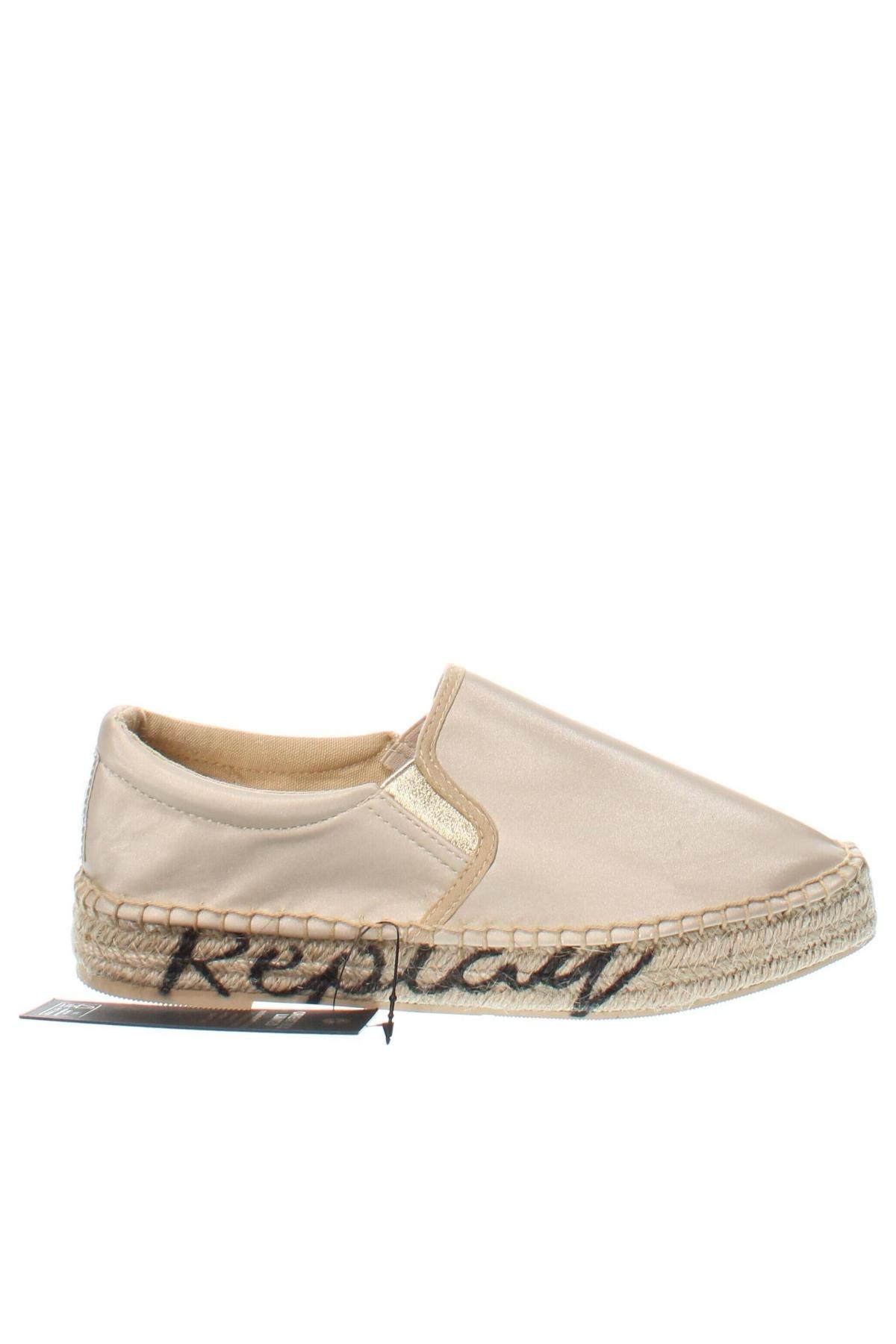 Espadrilky  Replay, Veľkosť 36, Farba Zlatistá, Cena  88,66 €