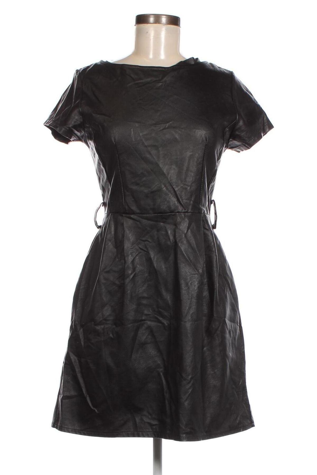 Rochie de piele, Mărime S, Culoare Negru, Preț 25,76 Lei
