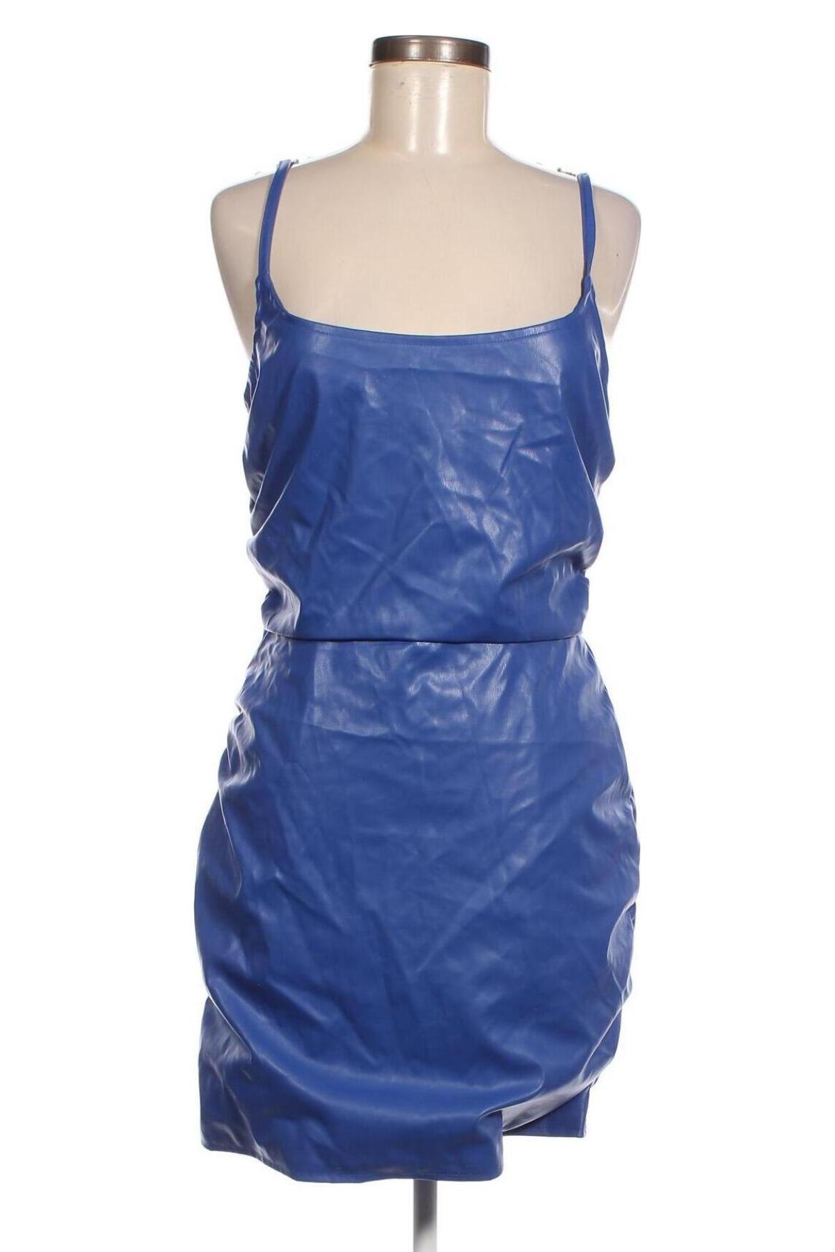 Lederkleid 4th & Reckless, Größe M, Farbe Blau, Preis € 4,99