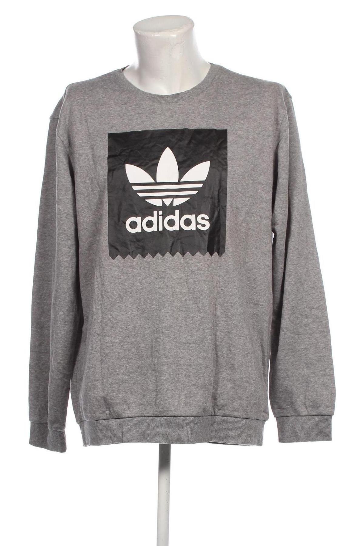 Herren Shirt Adidas, Größe XL, Farbe Grau, Preis 25,05 €