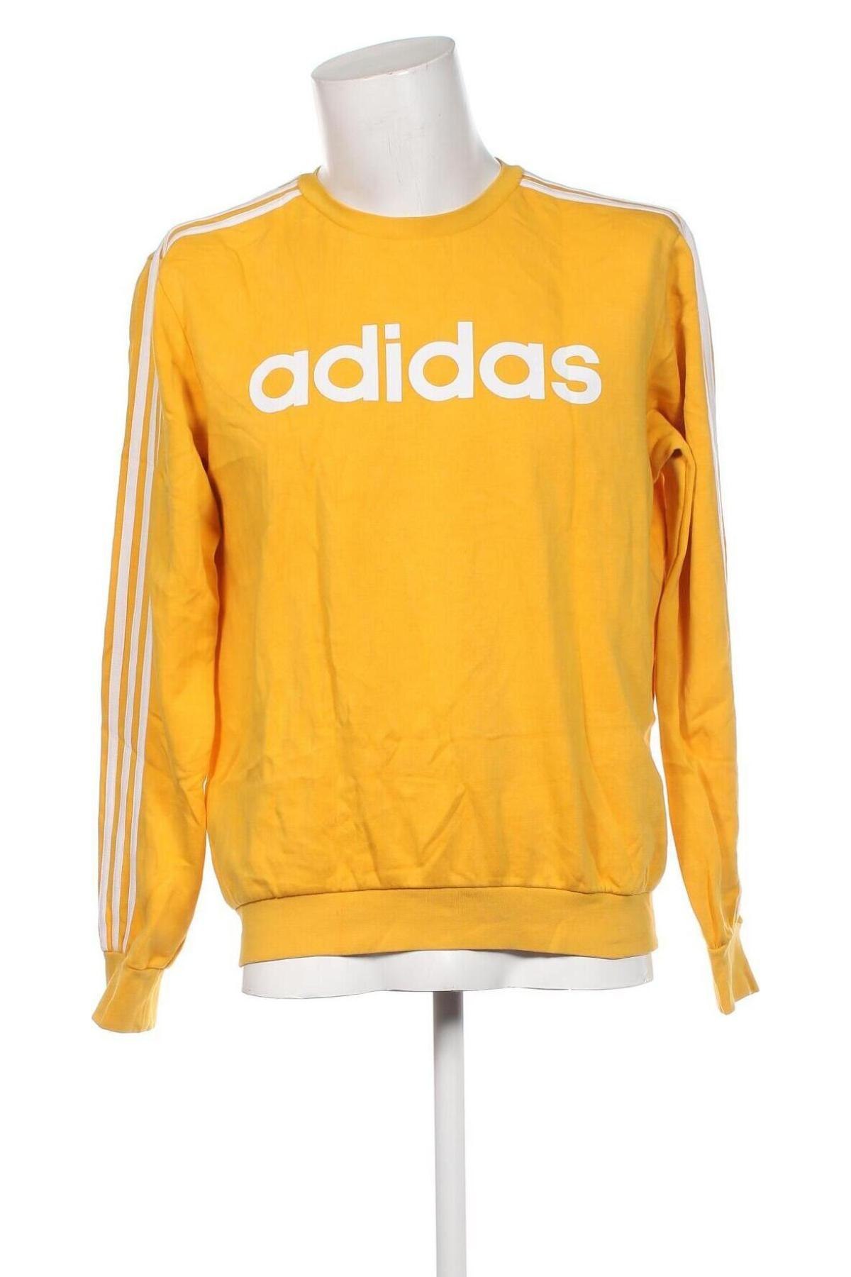 Herren Shirt Adidas, Größe M, Farbe Gelb, Preis € 18,93