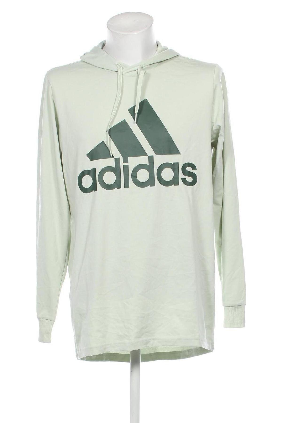 Herren Shirt Adidas, Größe L, Farbe Grün, Preis 45,54 €