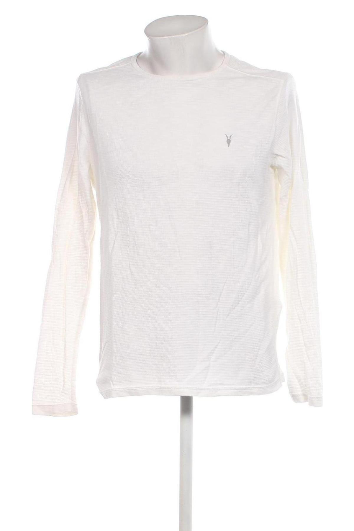 Мъжка блуза AllSaints, Размер M, Цвят Екрю, Цена 47,50 лв.