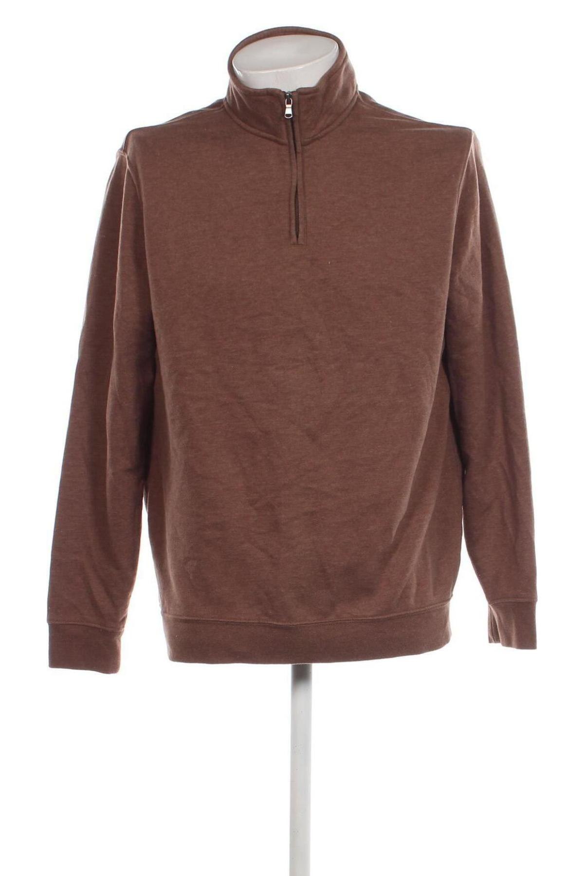 Herren Shirt Croft & Barrow, Größe L, Farbe Braun, Preis 6,61 €