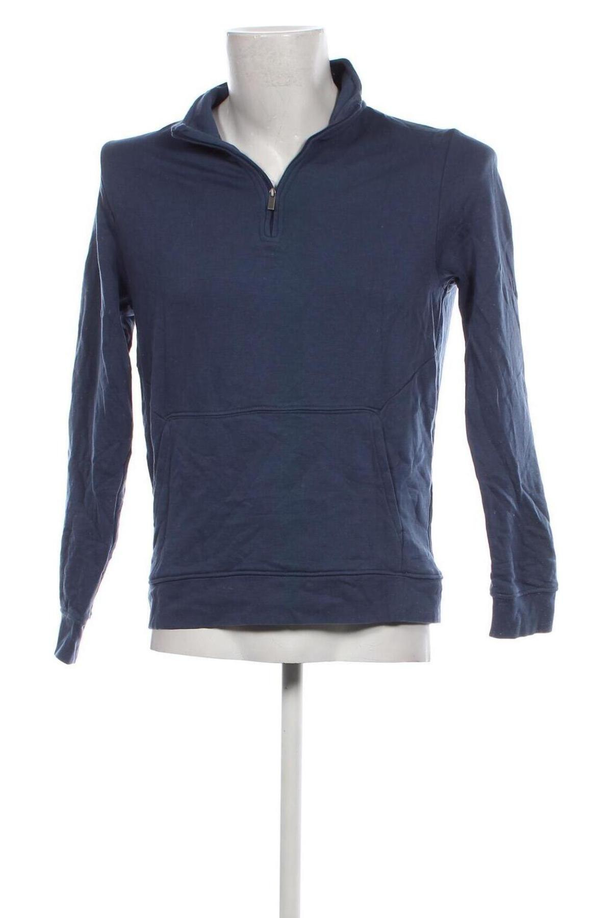 Ανδρική μπλούζα Dressmann, Μέγεθος M, Χρώμα Μπλέ, Τιμή 8,35 €