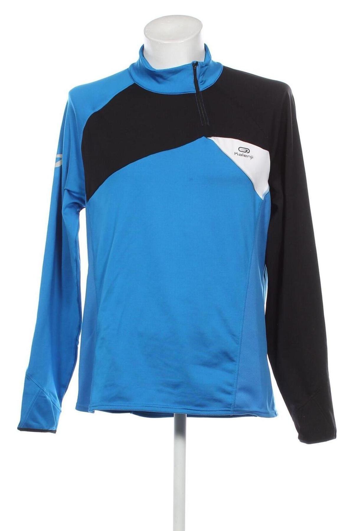 Ανδρική μπλούζα Kalenji, Μέγεθος XL, Χρώμα Μπλέ, Τιμή 5,68 €