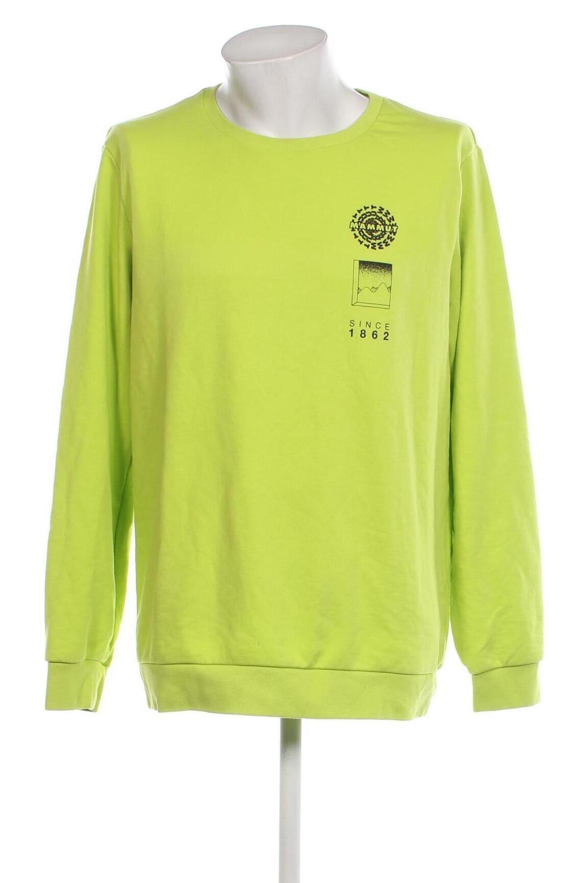 Ανδρική μπλούζα Mammut, Μέγεθος XL, Χρώμα Πράσινο, Τιμή 35,75 €