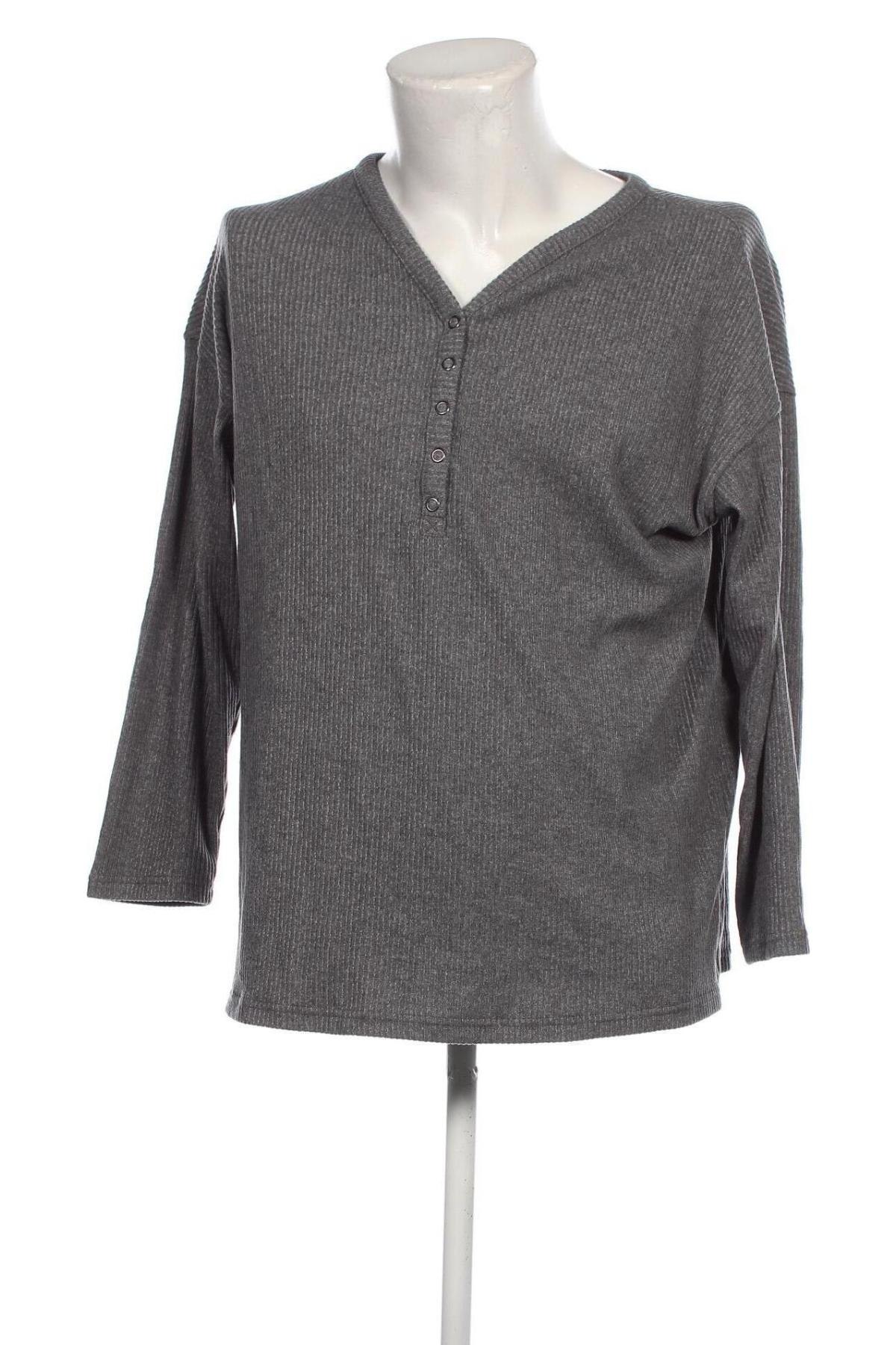 Мъжка блуза Maternite, Размер L, Цвят Сив, Цена 12,15 лв.