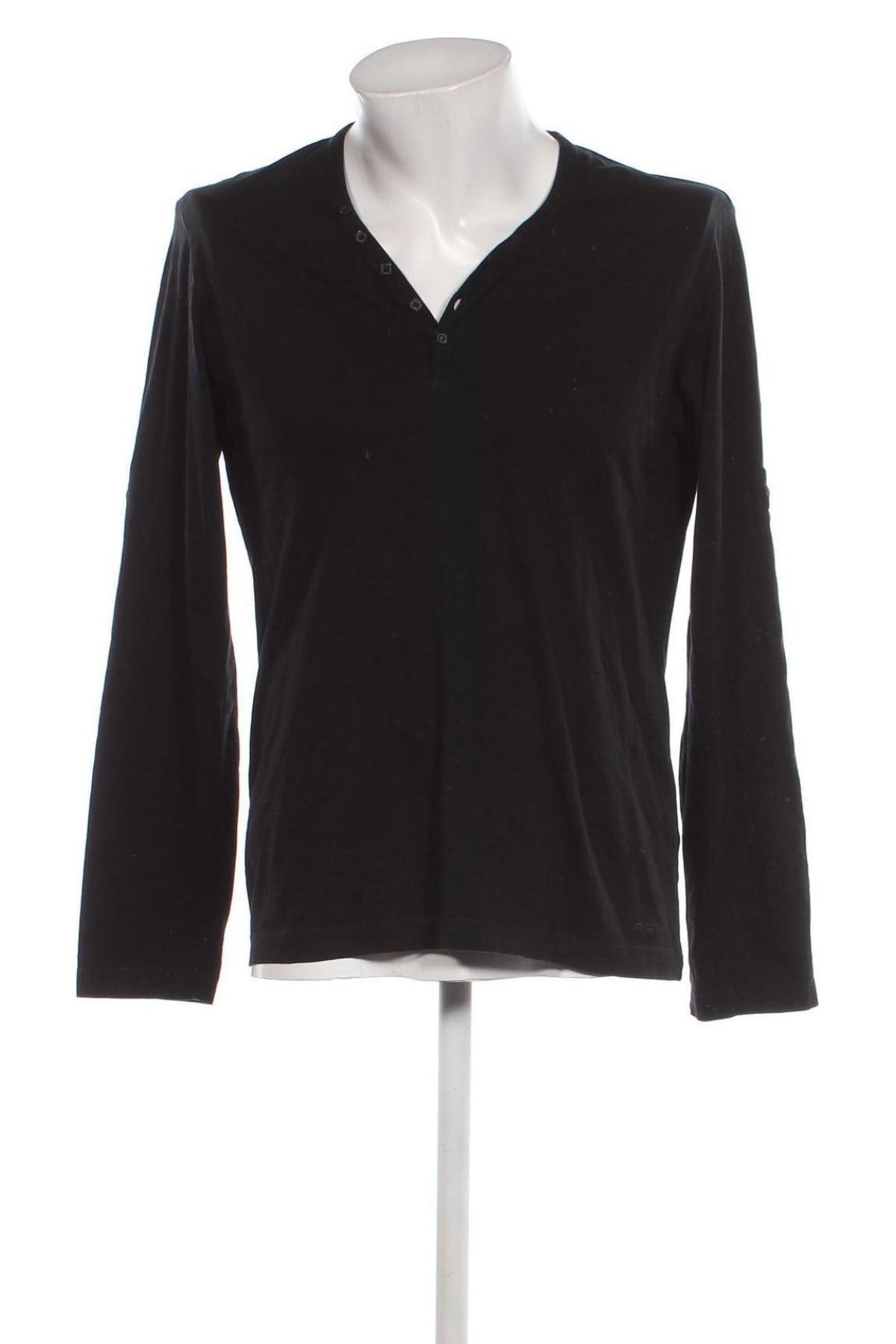 Ανδρική μπλούζα Q/S by S.Oliver, Μέγεθος M, Χρώμα Μαύρο, Τιμή 6,68 €