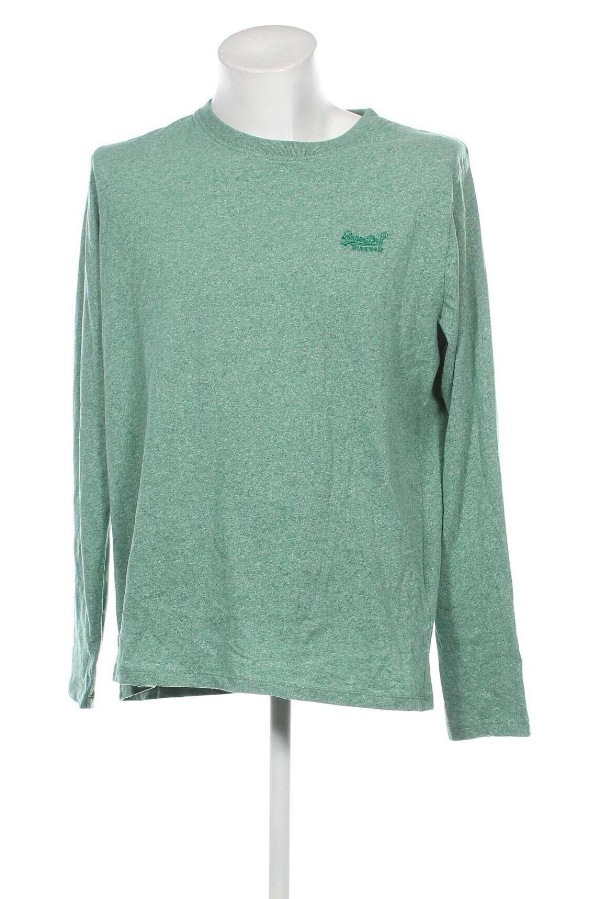 Мъжка блуза Superdry, Размер XXL, Цвят Зелен, Цена 63,00 лв.