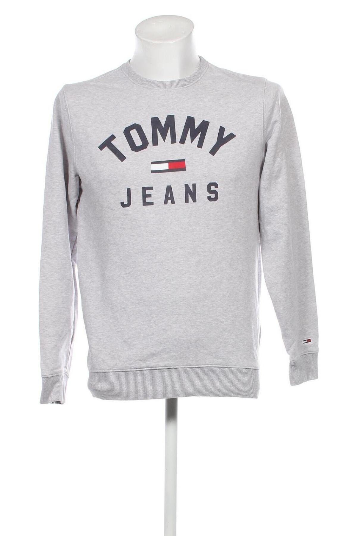 Herren Shirt Tommy Jeans, Größe M, Farbe Grau, Preis 40,22 €