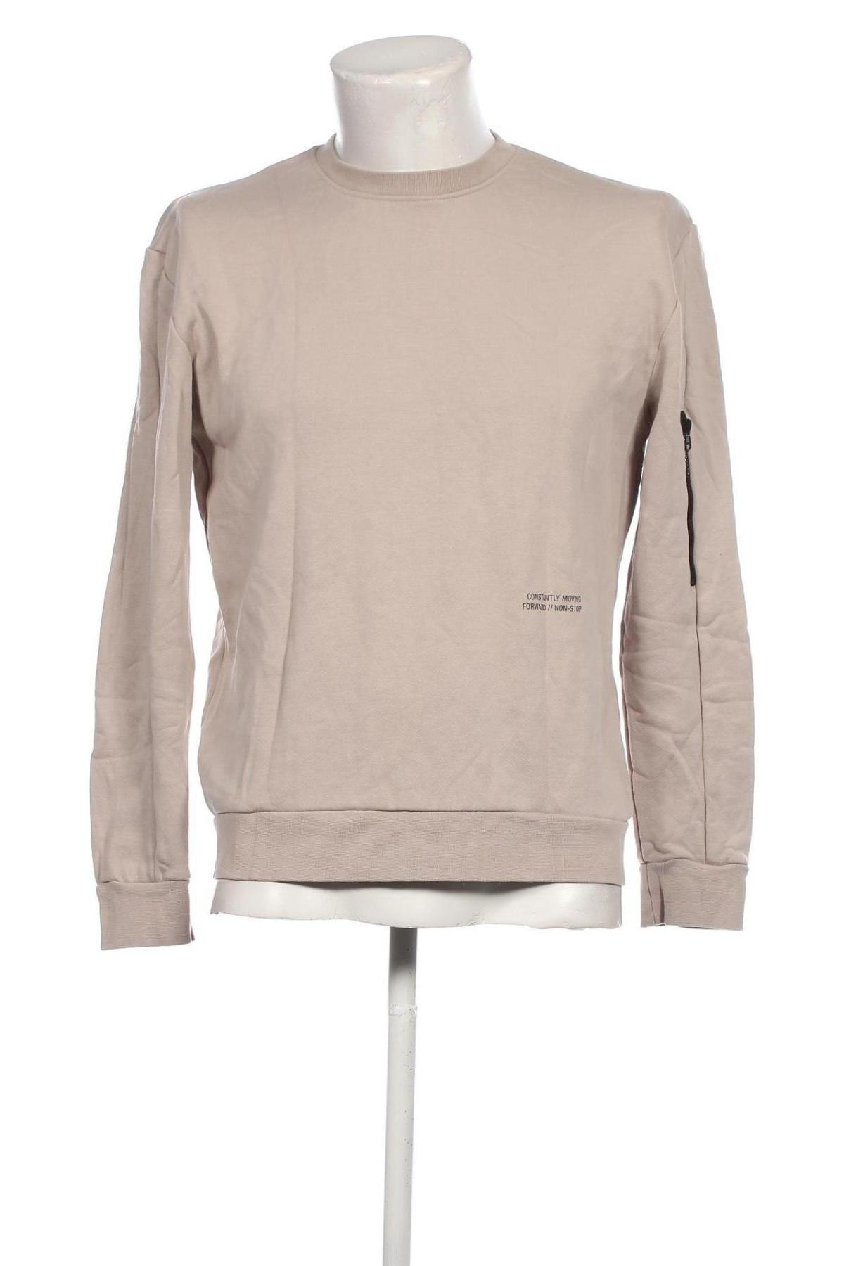 Herren Shirt Zara, Größe M, Farbe Beige, Preis € 6,96