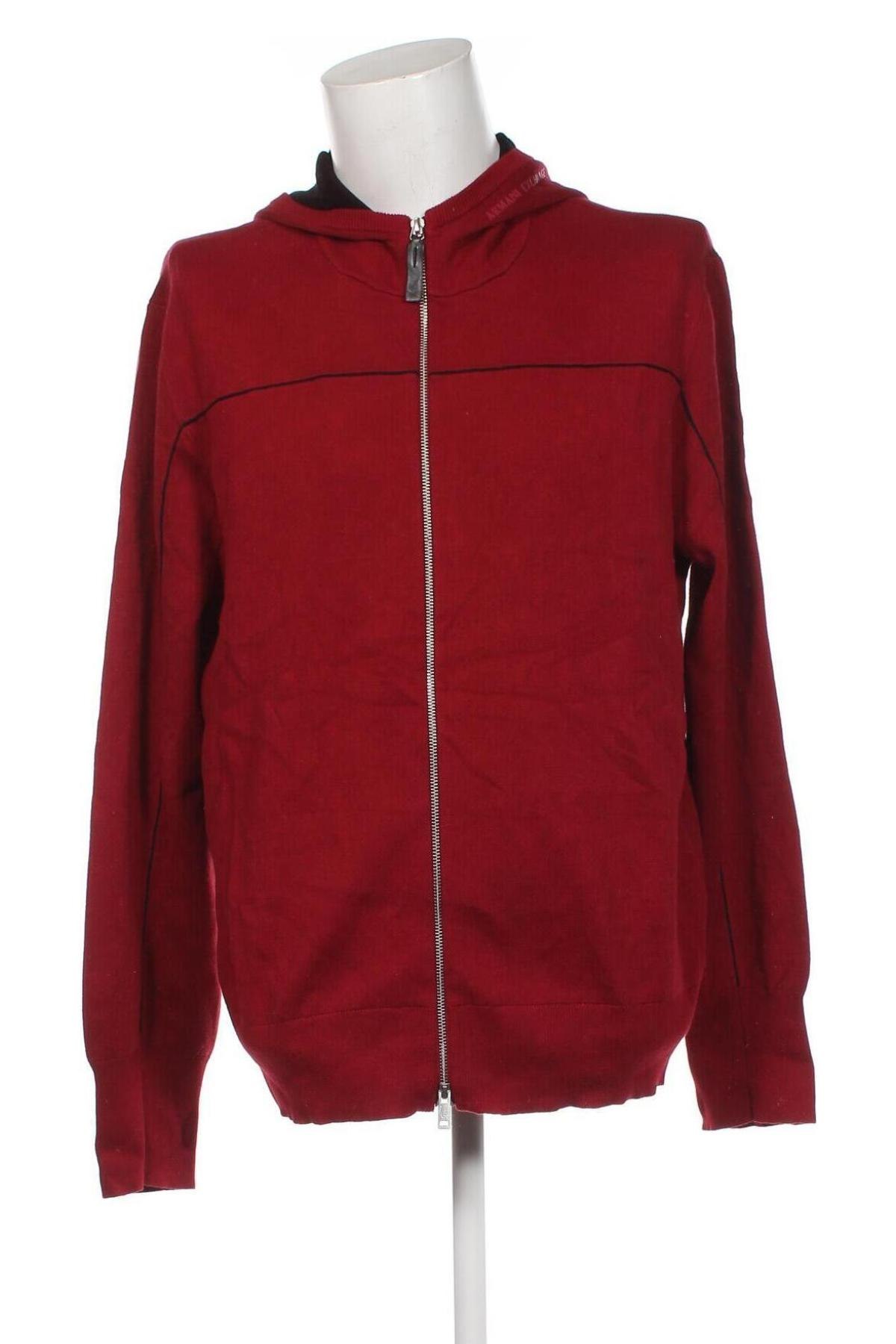 Pánsky kardigán Armani Exchange, Veľkosť XL, Farba Červená, Cena  46,27 €