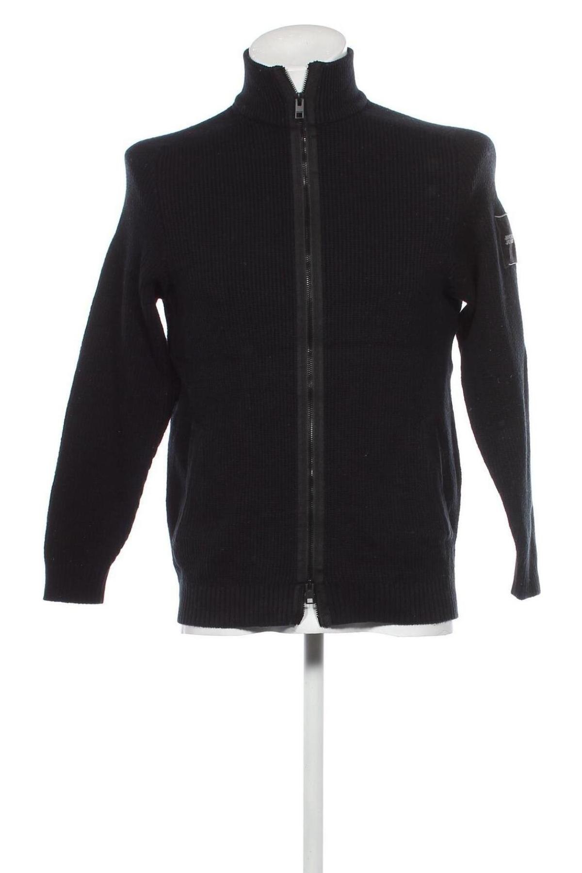 Męski kardigan Core By Jack & Jones, Rozmiar M, Kolor Czarny, Cena 60,99 zł