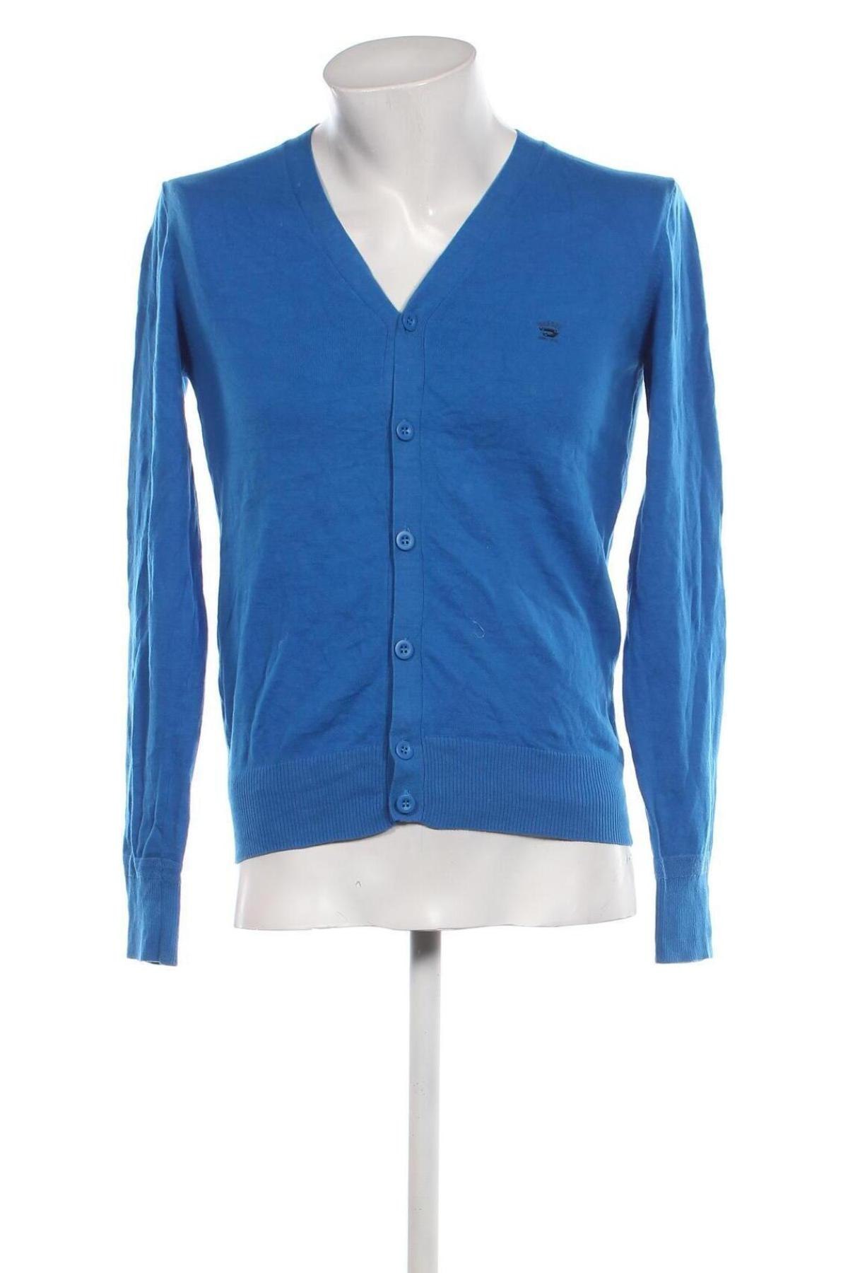 Jachetă tricotată de bărbați Diesel, Mărime L, Culoare Albastru, Preț 236,84 Lei