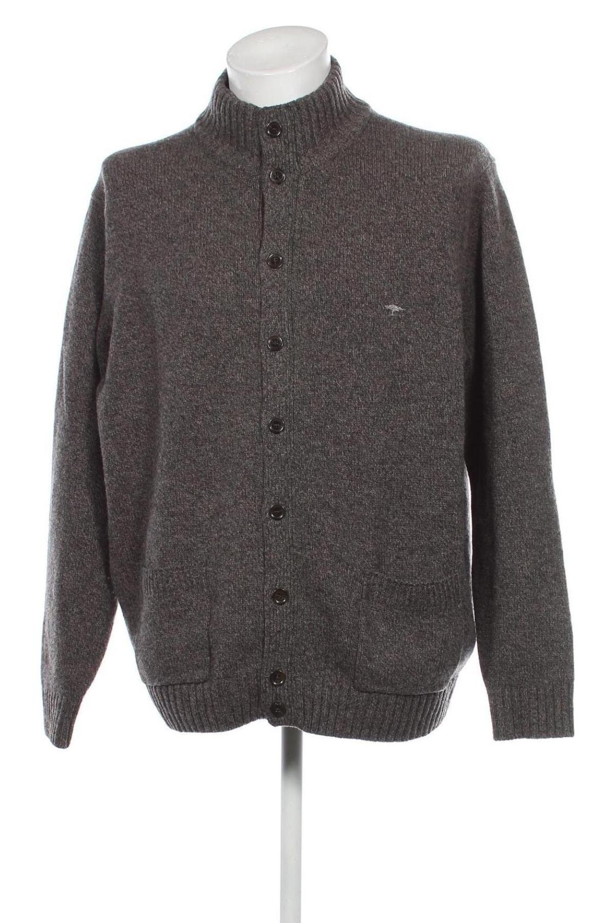 Jachetă tricotată de bărbați Fynch-Hatton, Mărime XXL, Culoare Gri, Preț 163,16 Lei