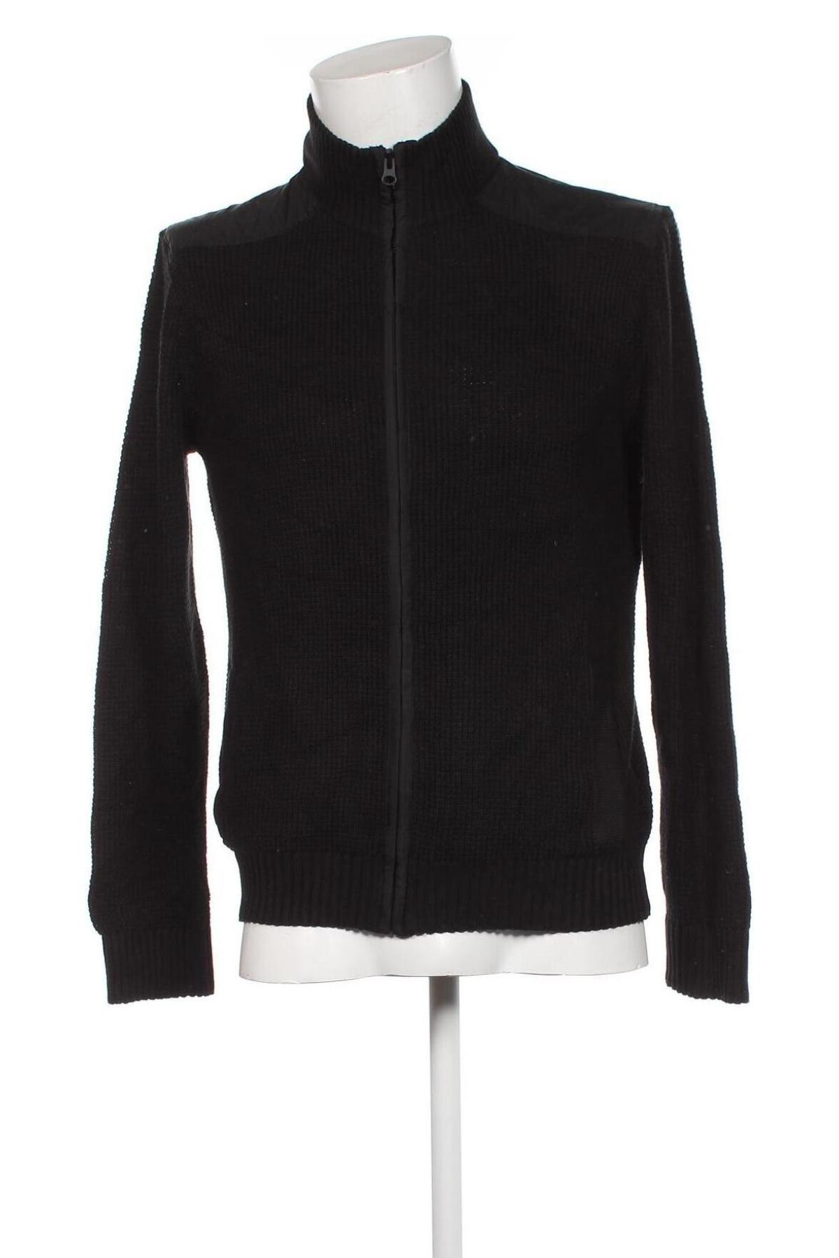 Jachetă tricotată de bărbați Kenneth Cole, Mărime M, Culoare Negru, Preț 157,89 Lei