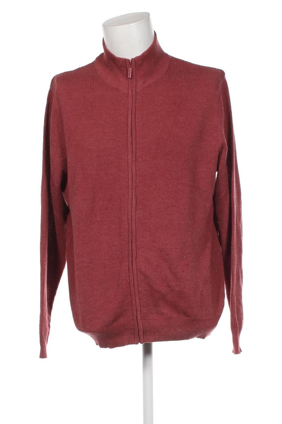 Herren Strickjacke M.X.O, Größe XL, Farbe Rot, Preis 11,10 €