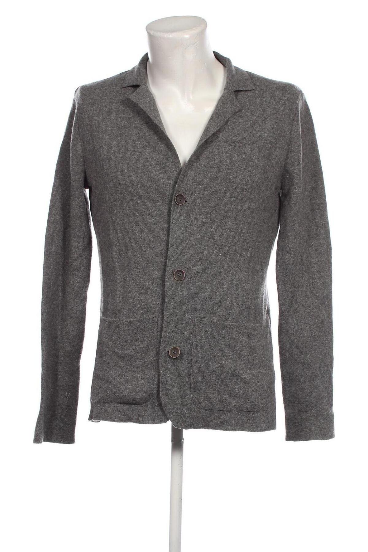 Herren Strickjacke Mavi, Größe M, Farbe Grau, Preis 7,99 €