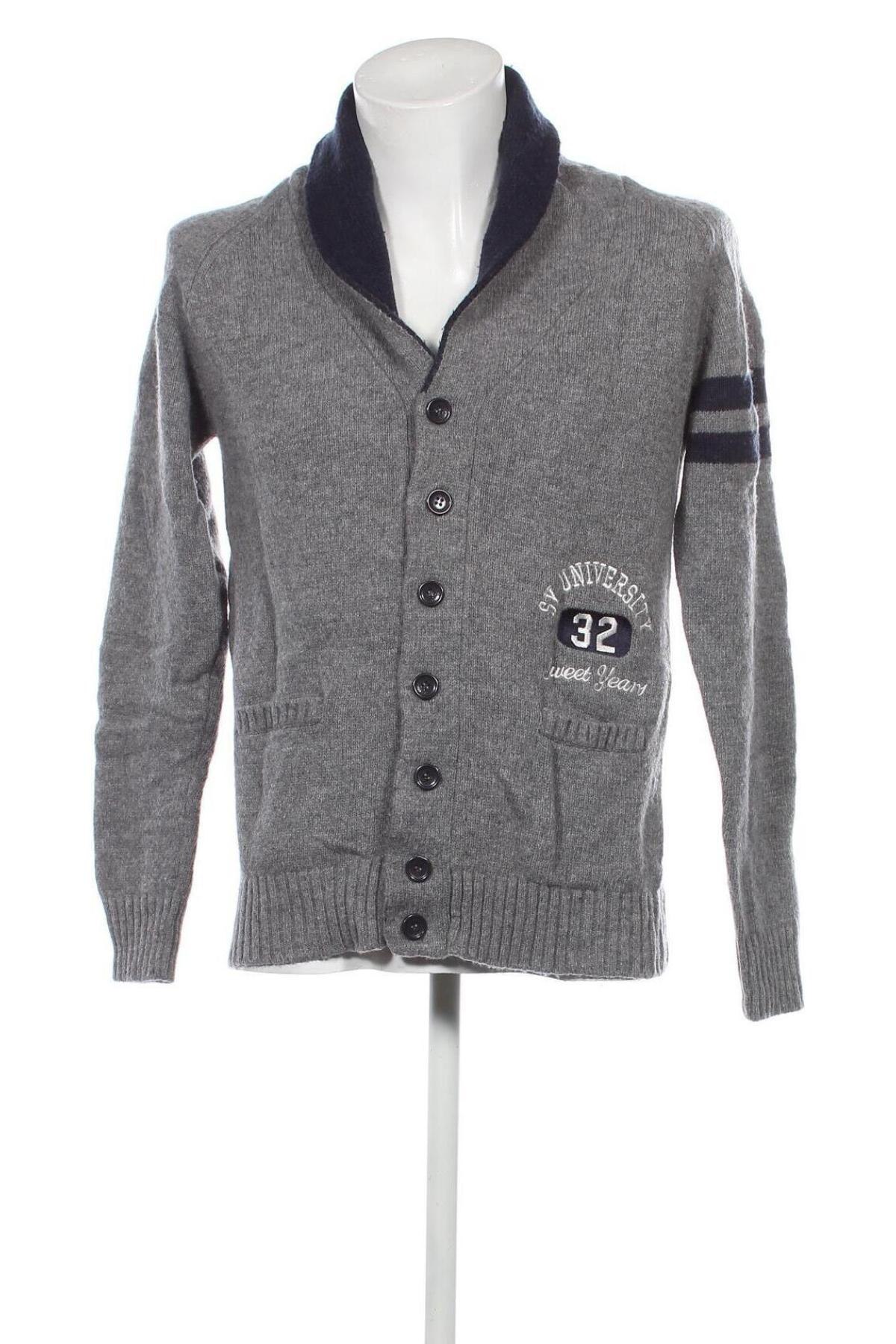 Herren Strickjacke Sweet Years, Größe XXL, Farbe Grau, Preis € 10,09