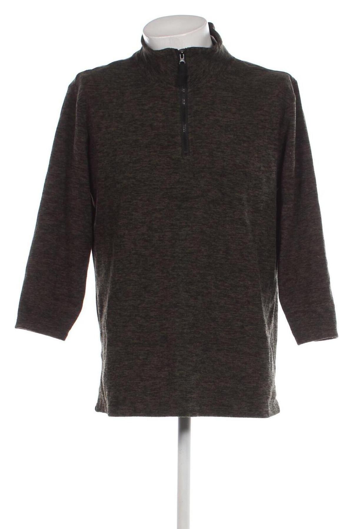 Ανδρική μπλούζα fleece X-Mail, Μέγεθος L, Χρώμα Πράσινο, Τιμή 4,27 €