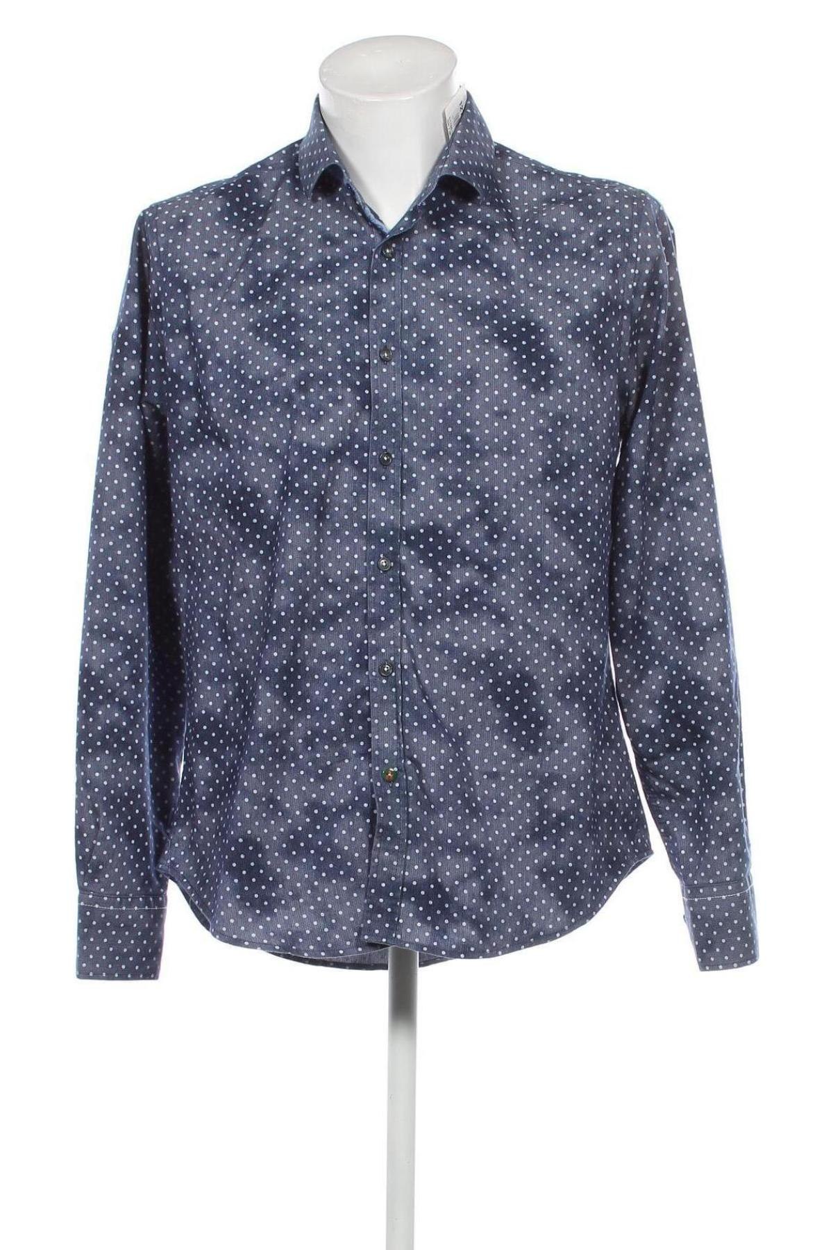 Herrenhemd, Größe L, Farbe Blau, Preis € 3,43