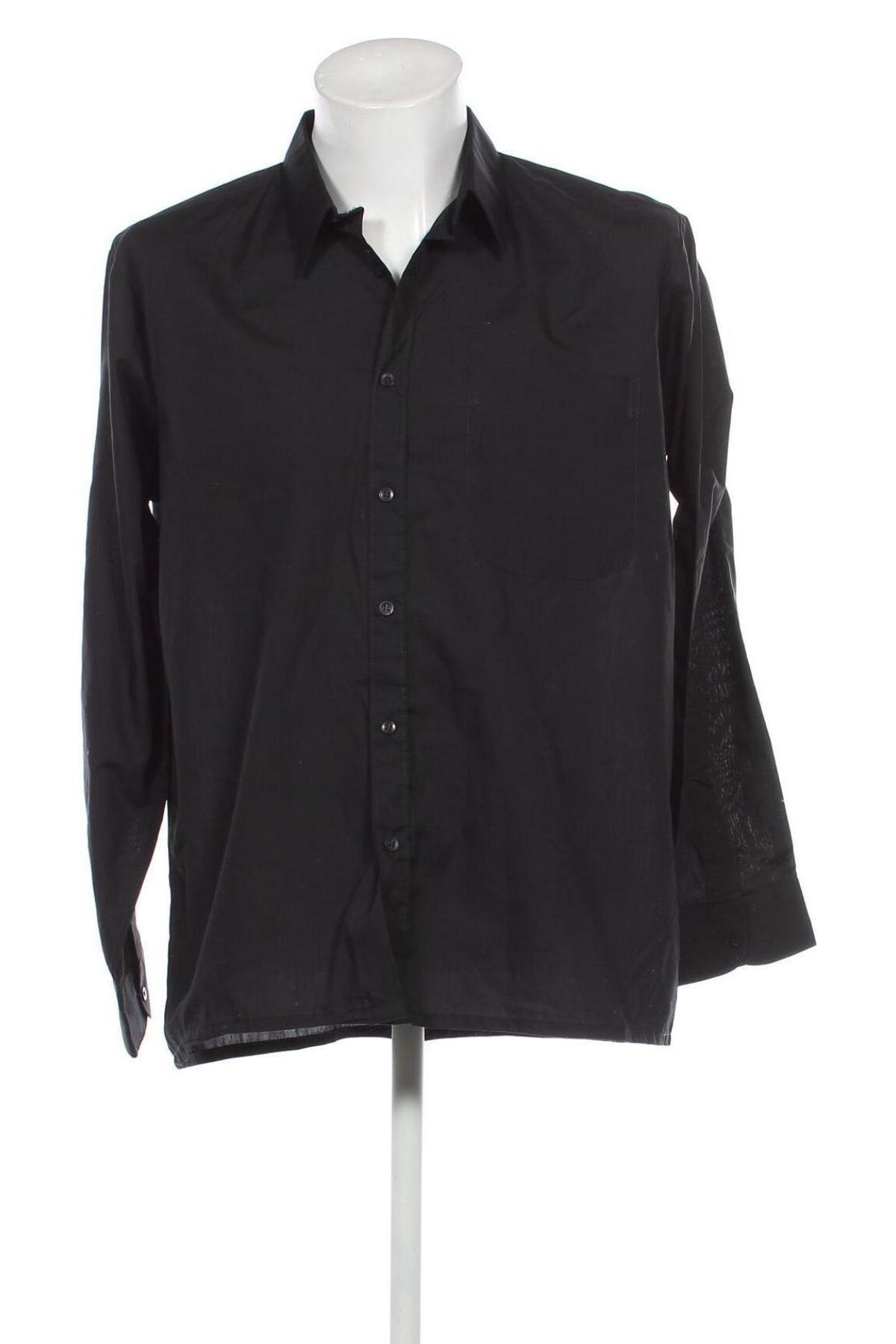 Herrenhemd, Größe XL, Farbe Schwarz, Preis 7,12 €