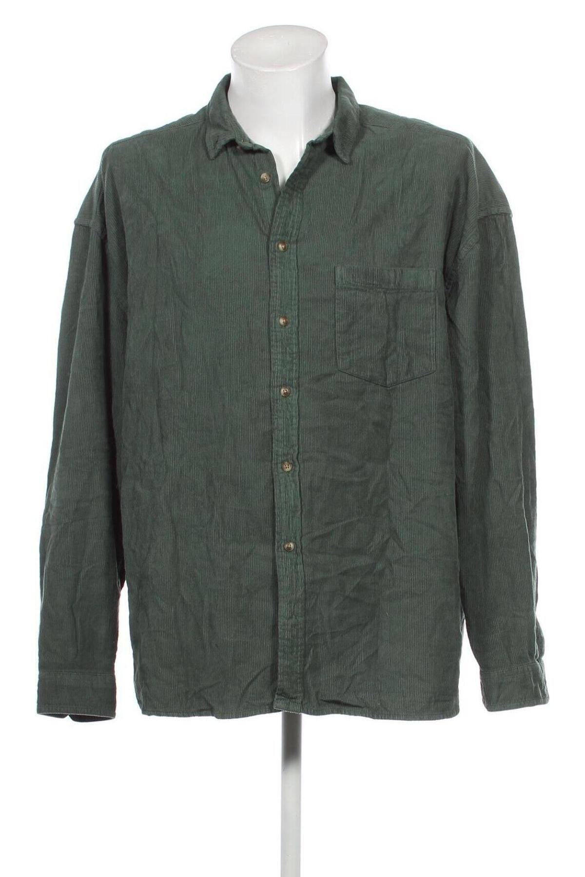 Ανδρικό πουκάμισο ASOS, Μέγεθος XL, Χρώμα Πράσινο, Τιμή 8,41 €