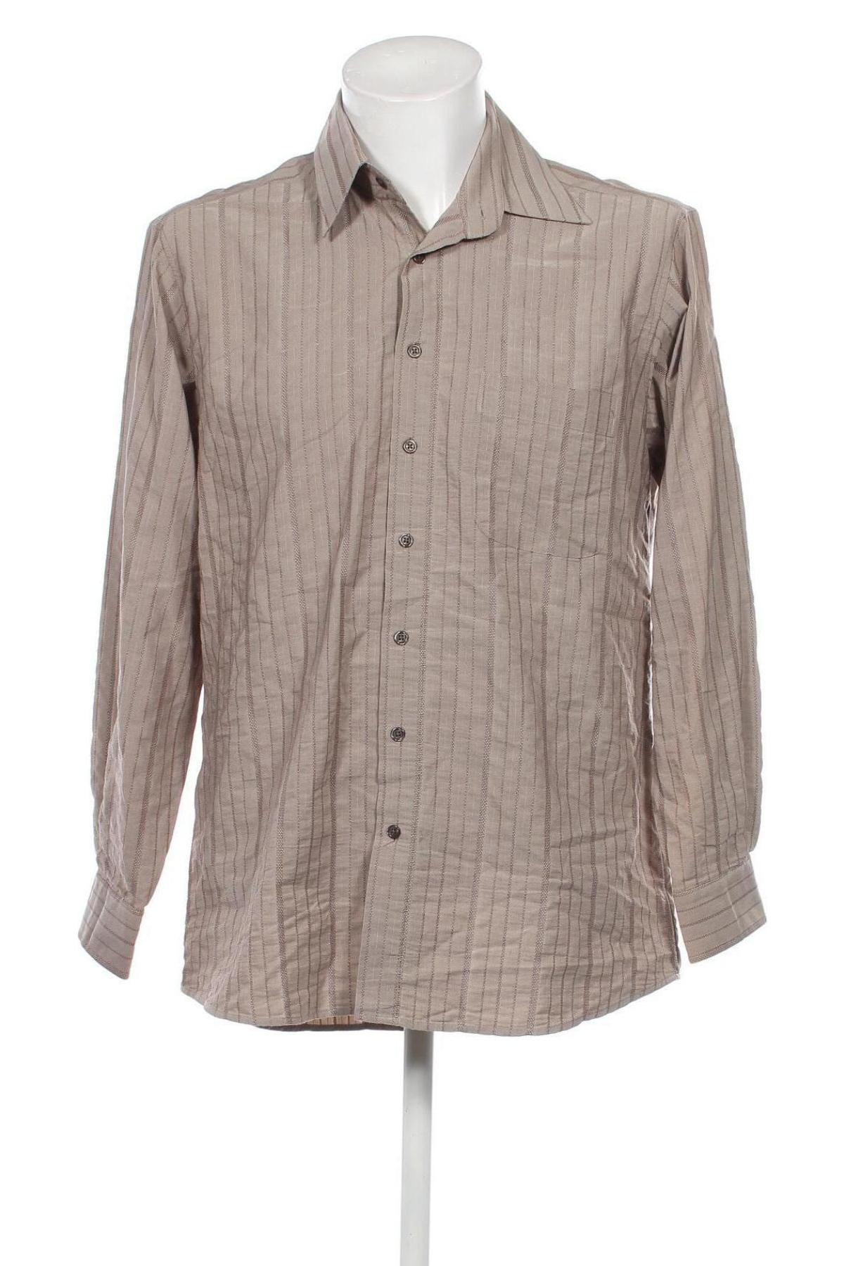 Мъжка риза Angelo Litrico, Размер L, Цвят Бежов, Цена 13,05 лв.
