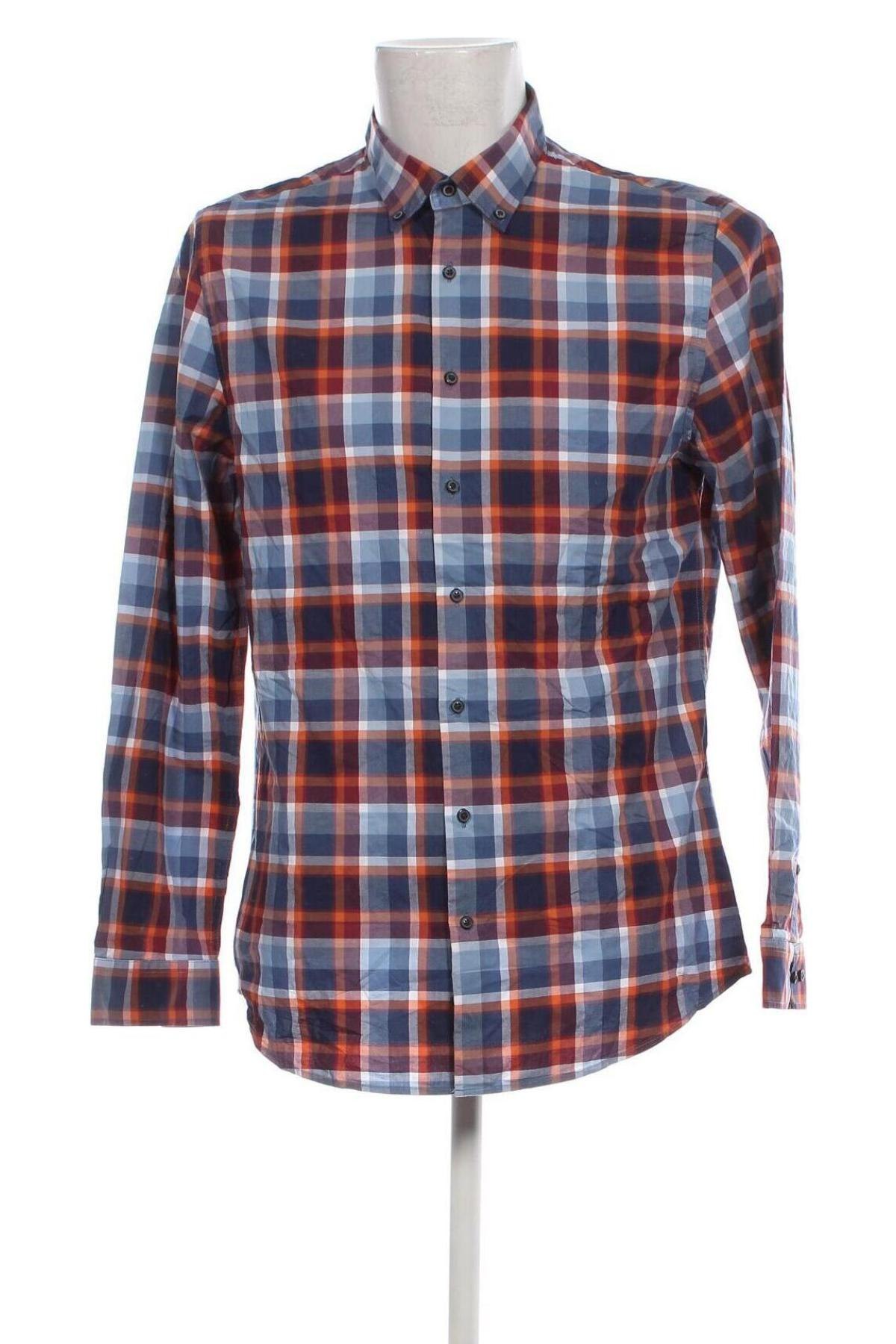 Herrenhemd C&A, Größe L, Farbe Mehrfarbig, Preis 6,66 €