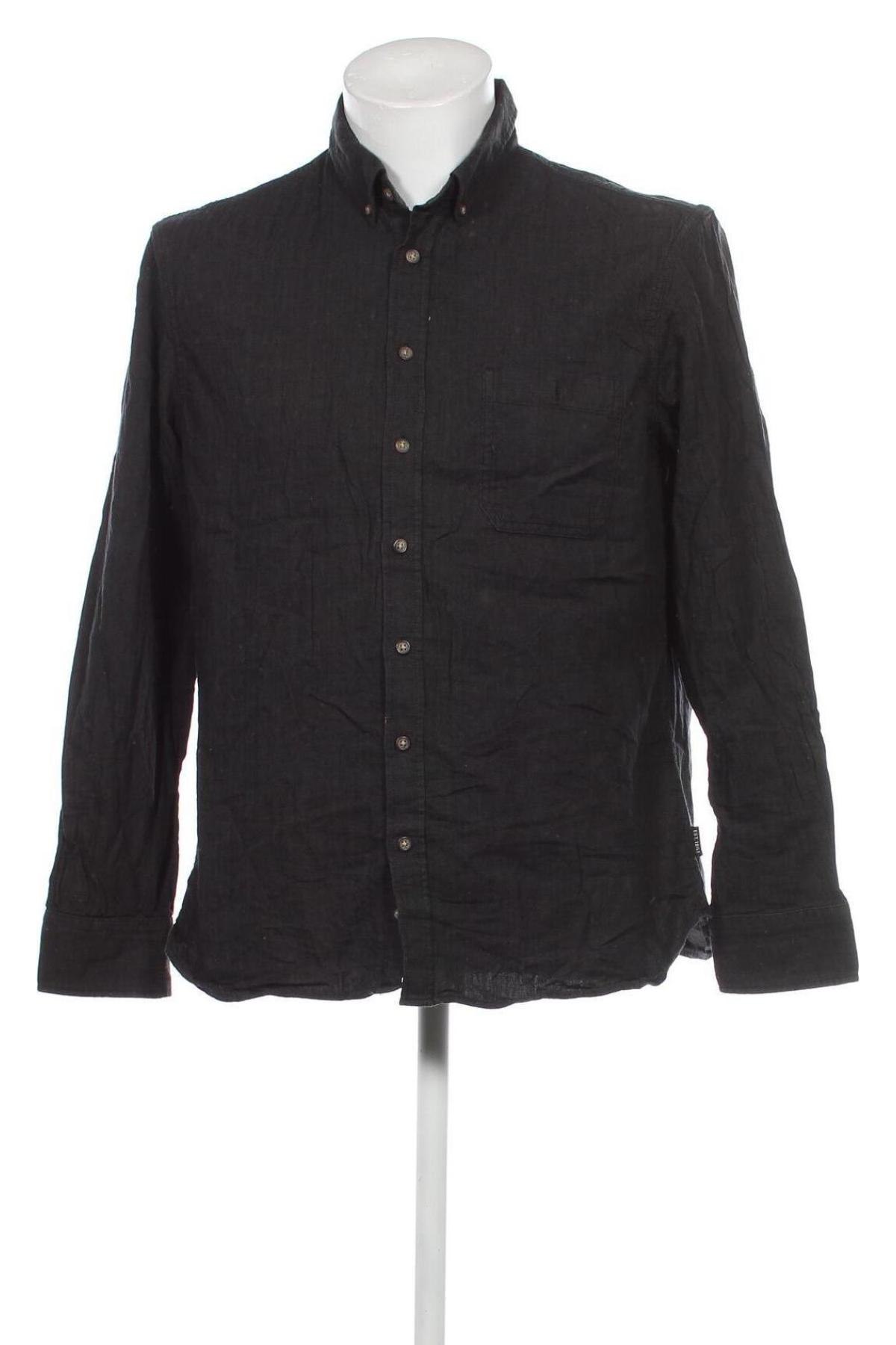 Herrenhemd C&A, Größe L, Farbe Schwarz, Preis € 5,25