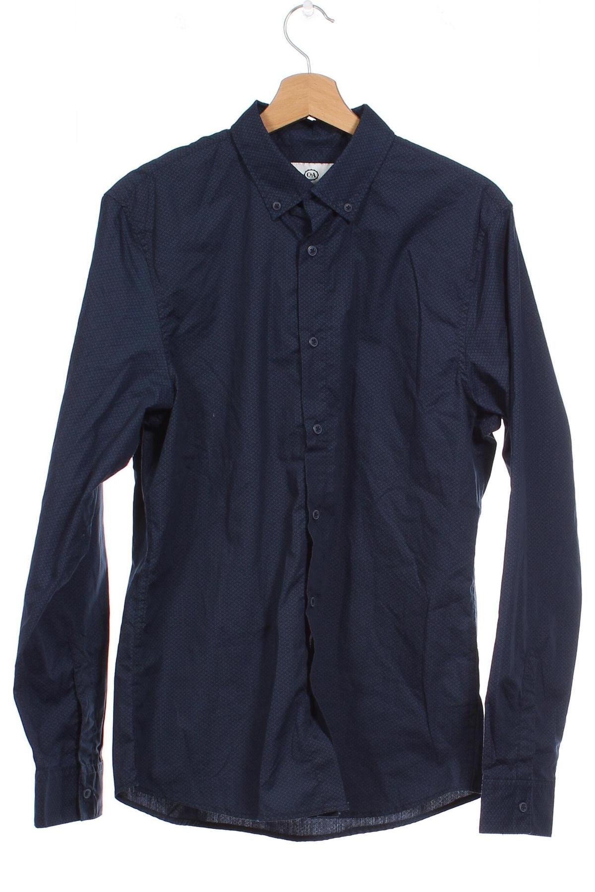 Herrenhemd C&A, Größe M, Farbe Blau, Preis € 4,04