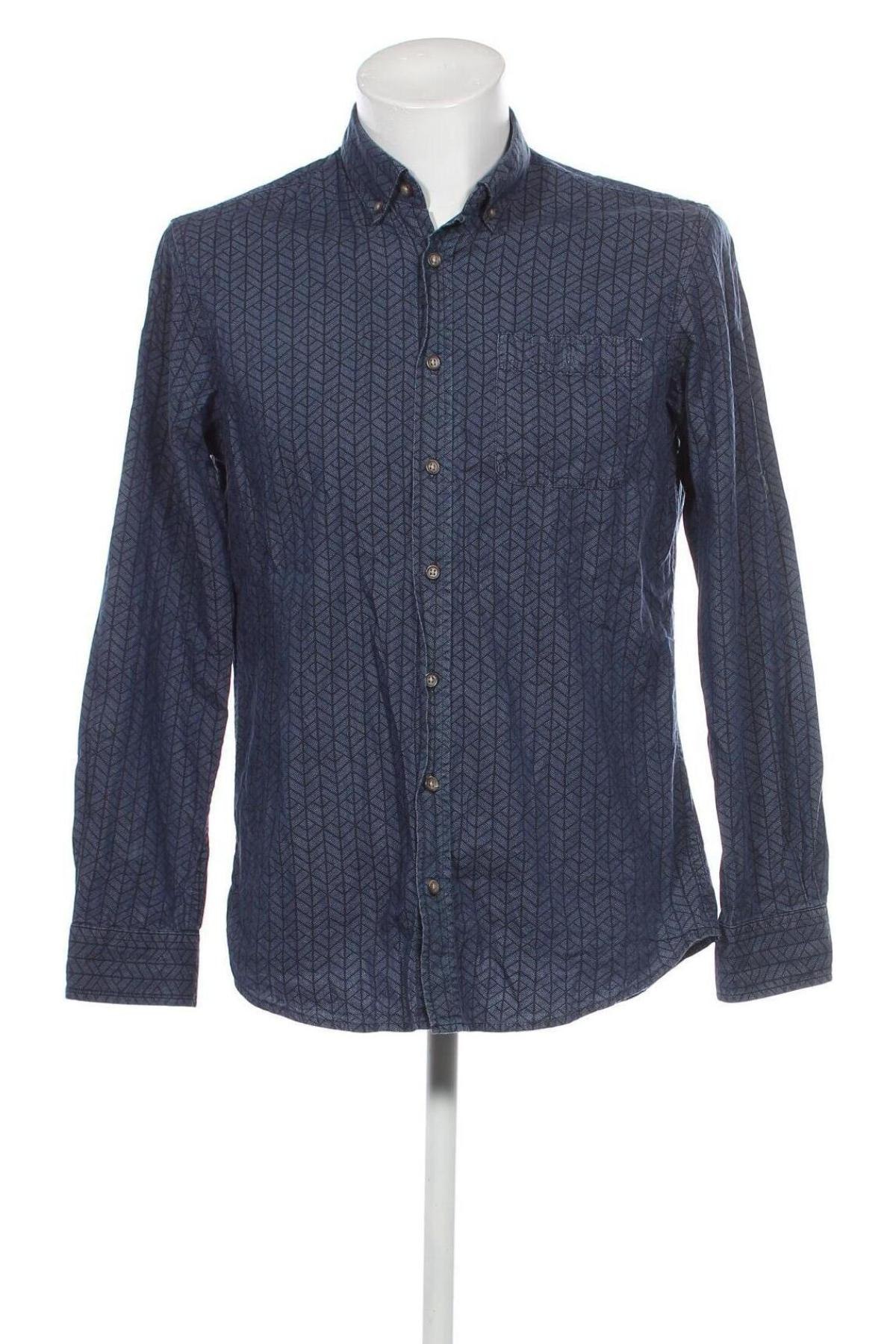 Ανδρικό πουκάμισο Canda, Μέγεθος M, Χρώμα Μπλέ, Τιμή 4,49 €