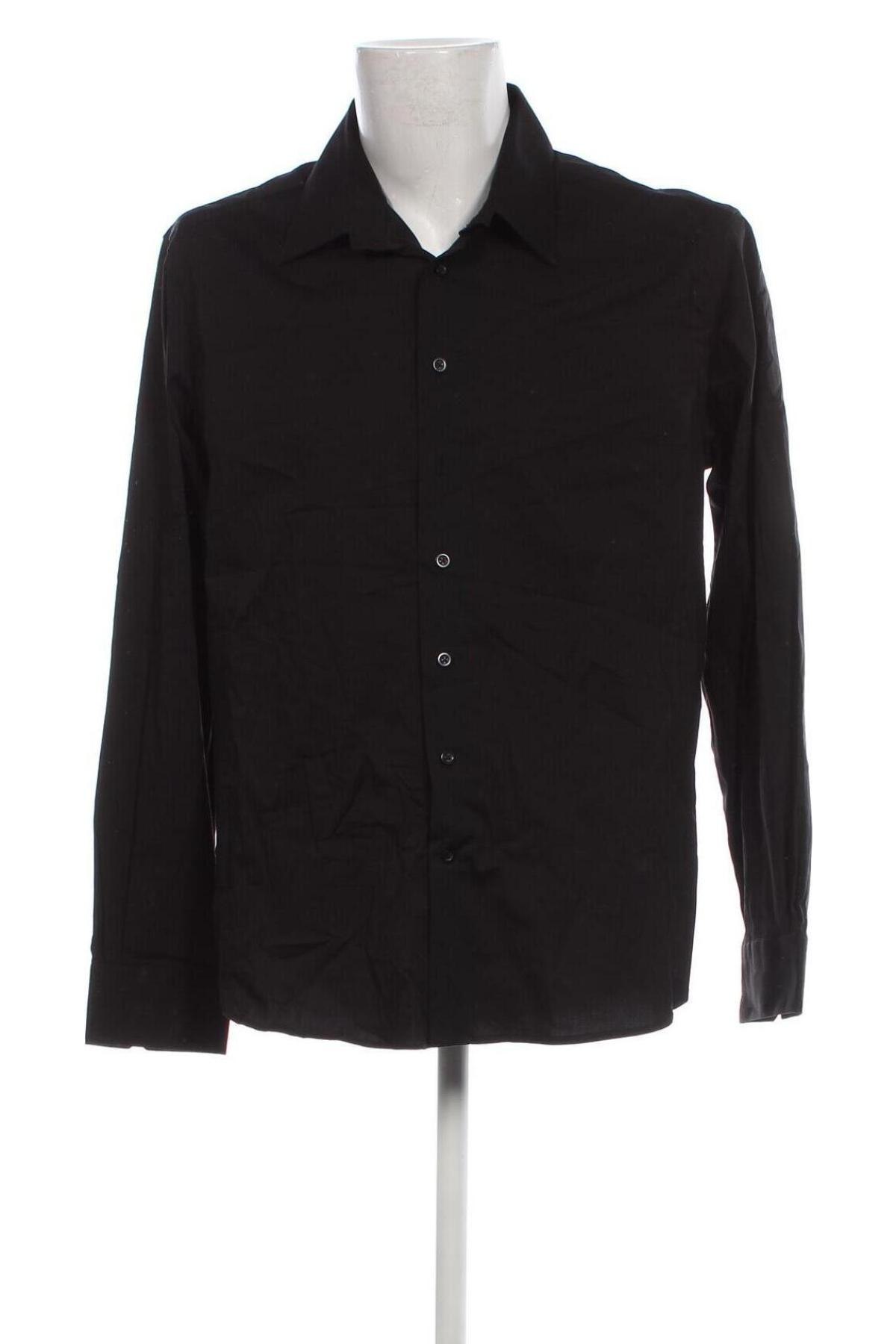 Ανδρικό πουκάμισο Casa Blanca, Μέγεθος XL, Χρώμα Μαύρο, Τιμή 7,18 €