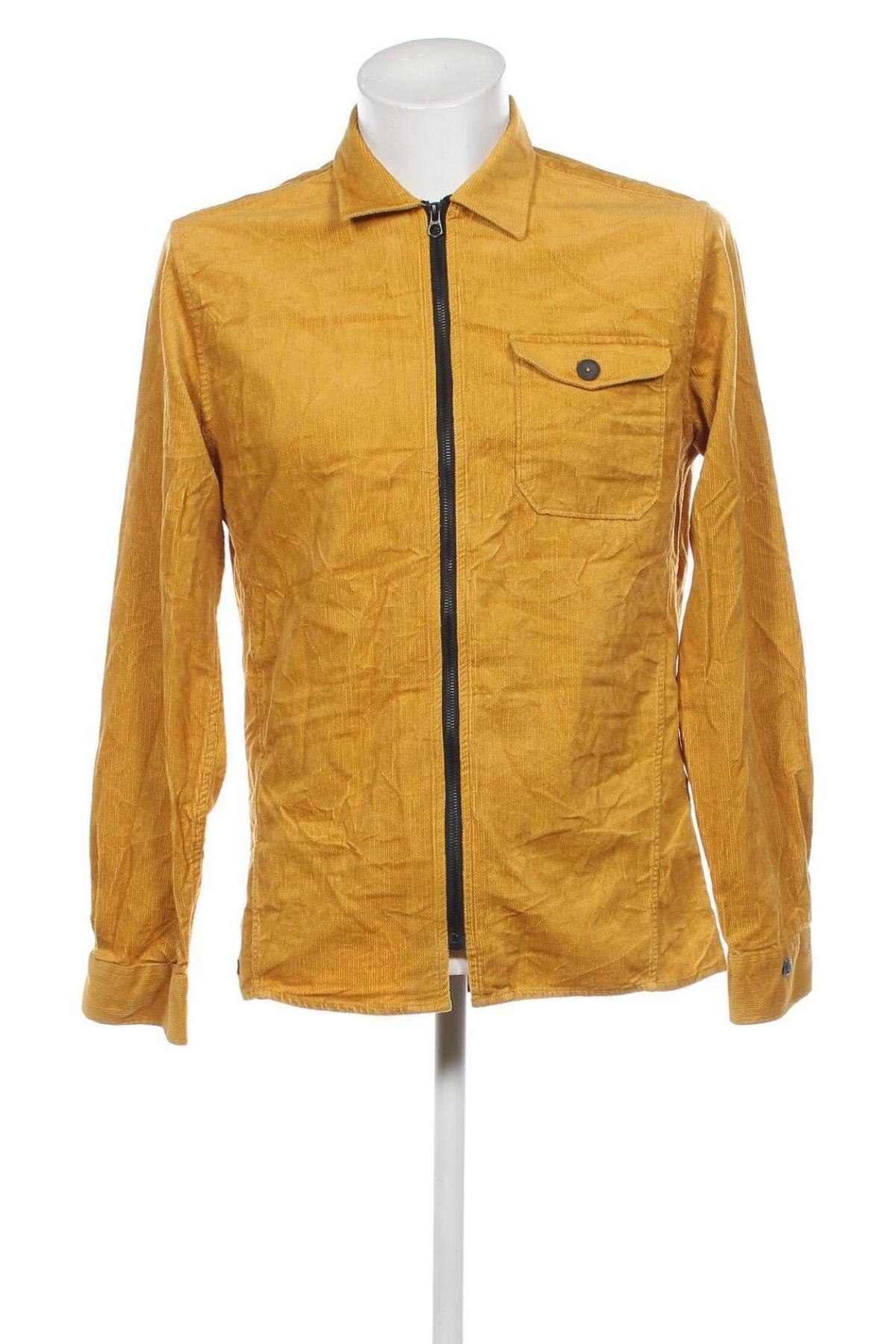 Herrenhemd Cast Iron, Größe L, Farbe Gelb, Preis € 9,95