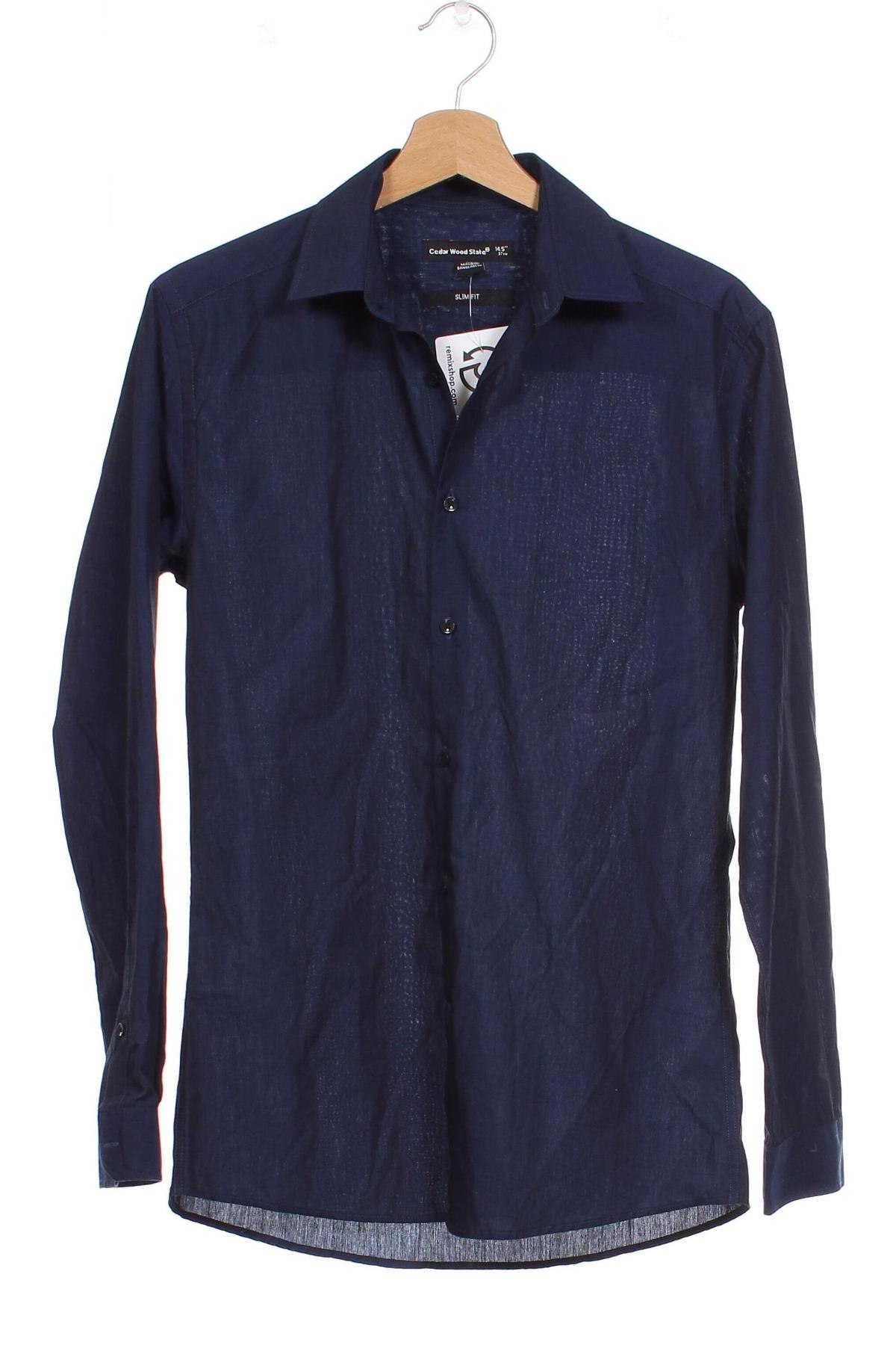 Herrenhemd CedarWood State, Größe S, Farbe Blau, Preis € 5,05