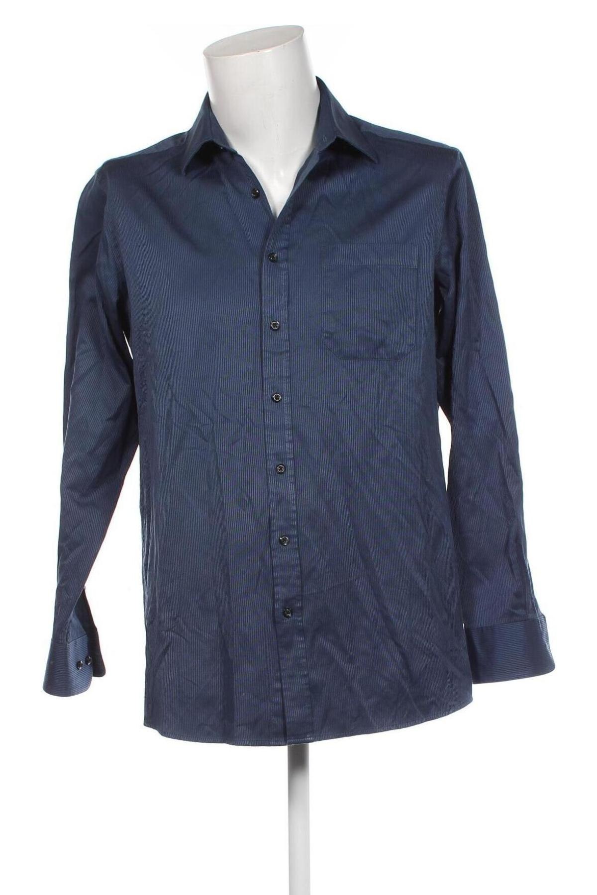 Ανδρικό πουκάμισο Charles Vogele, Μέγεθος M, Χρώμα Μπλέ, Τιμή 3,59 €