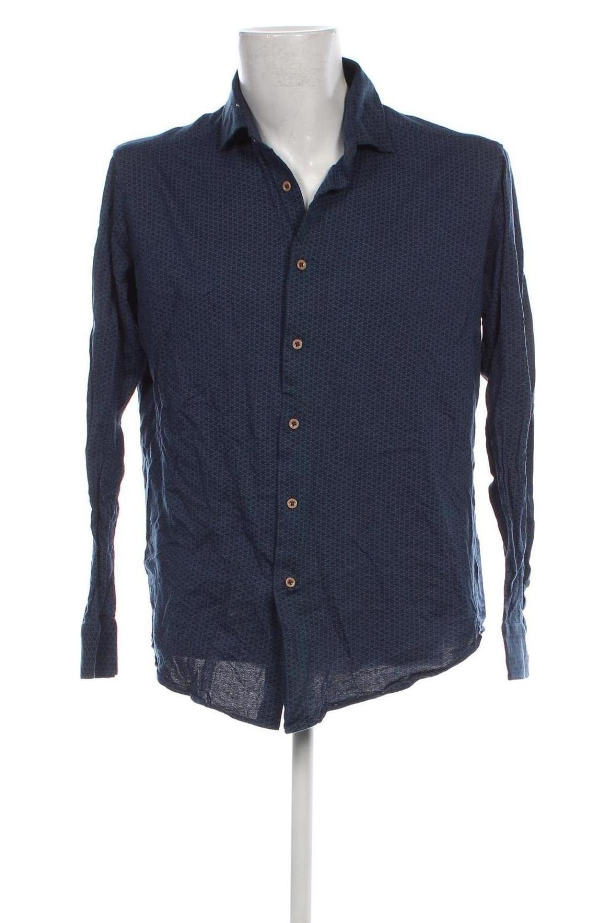 Ανδρικό πουκάμισο Circle Of Gentlemen, Μέγεθος XL, Χρώμα Μπλέ, Τιμή 13,61 €