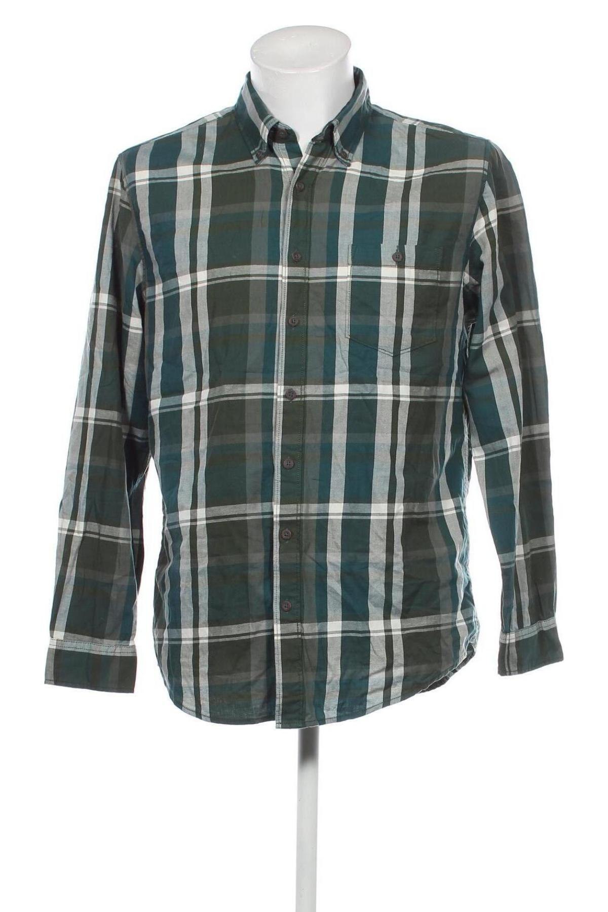 Ανδρικό πουκάμισο Dressmann, Μέγεθος L, Χρώμα Πράσινο, Τιμή 10,52 €