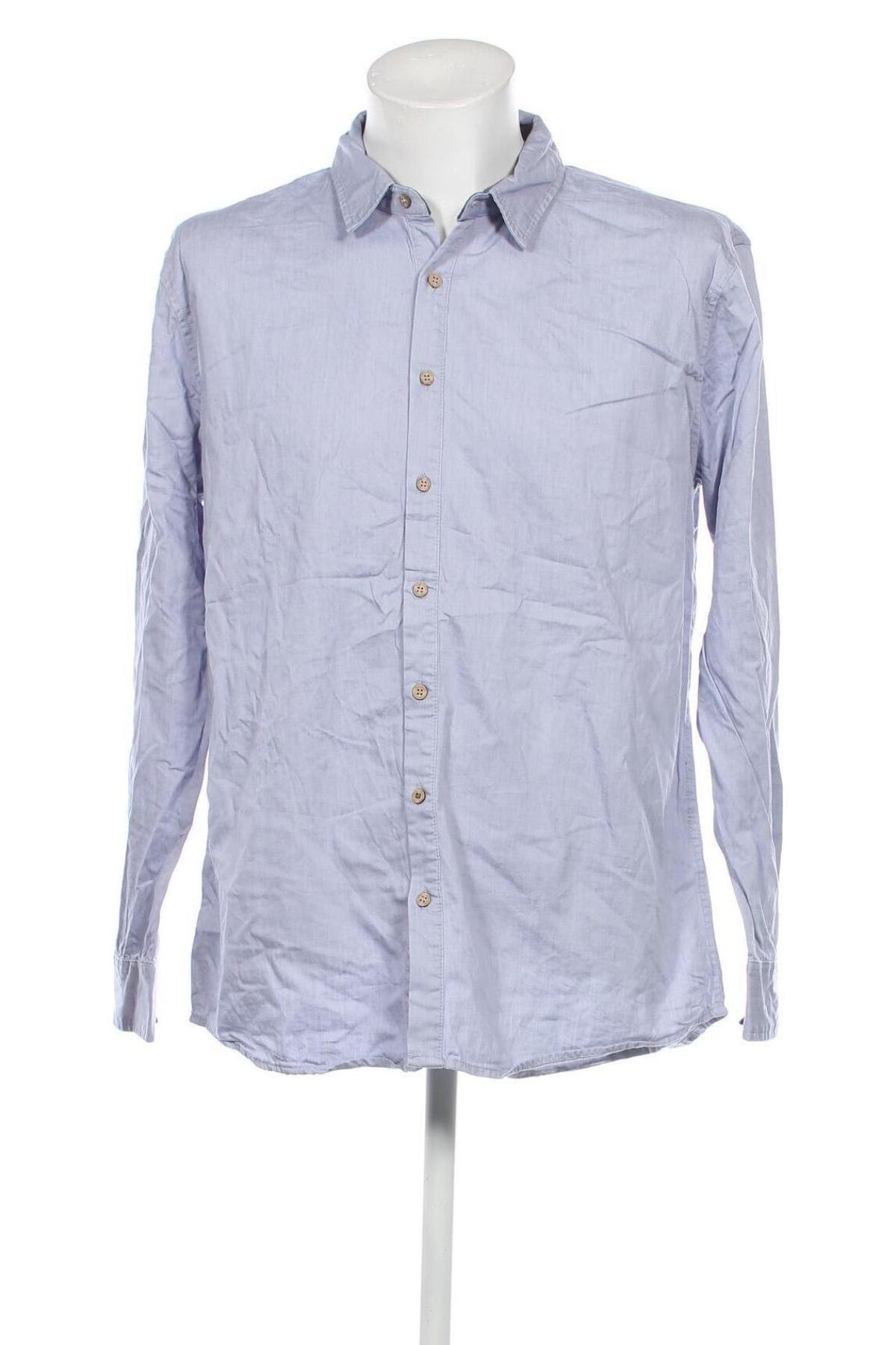Мъжка риза Einstoffen, Размер XL, Цвят Син, Цена 7,54 лв.