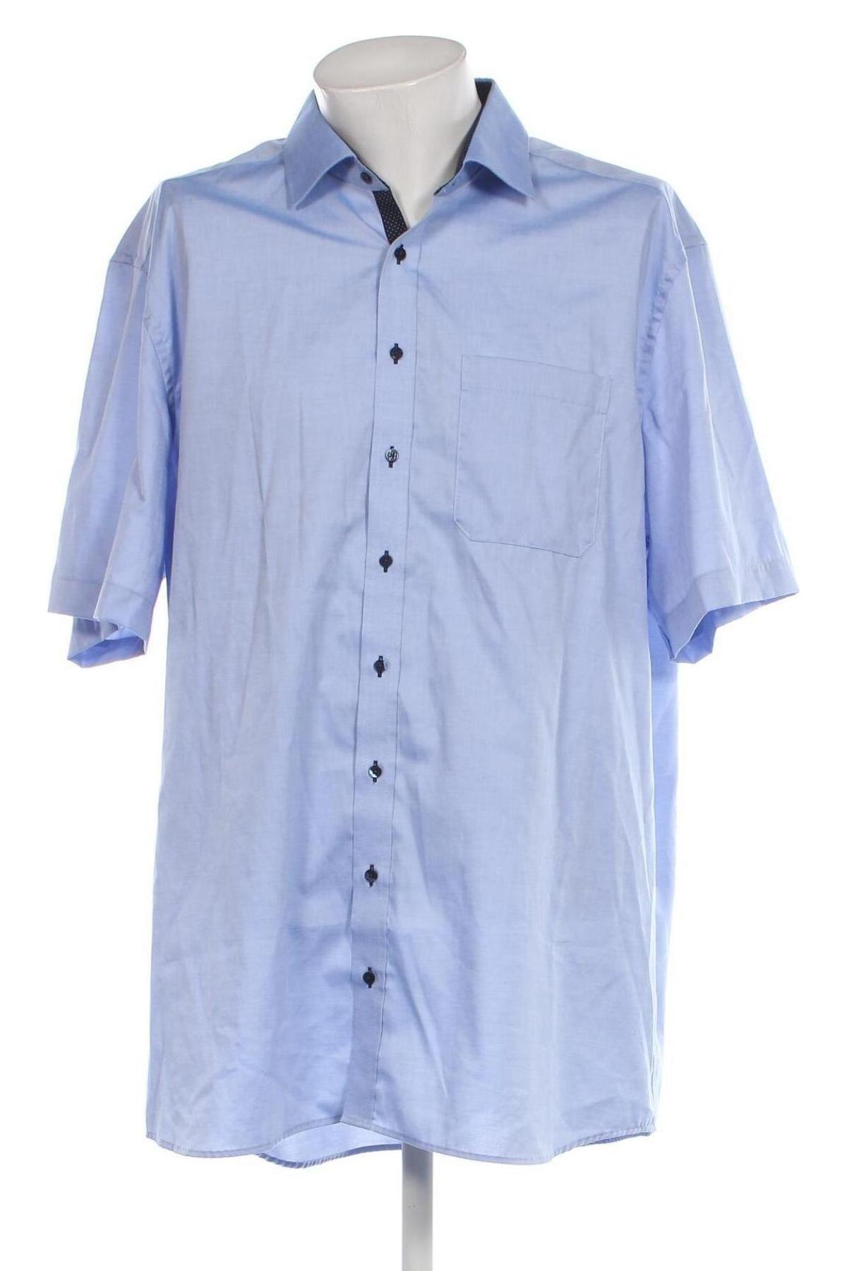 Ανδρικό πουκάμισο Eterna, Μέγεθος 3XL, Χρώμα Μπλέ, Τιμή 17,20 €