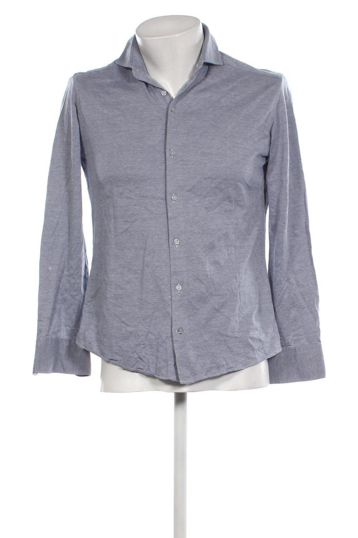 Ανδρικό πουκάμισο Gentiluomo, Μέγεθος S, Χρώμα Μπλέ, Τιμή 6,46 €