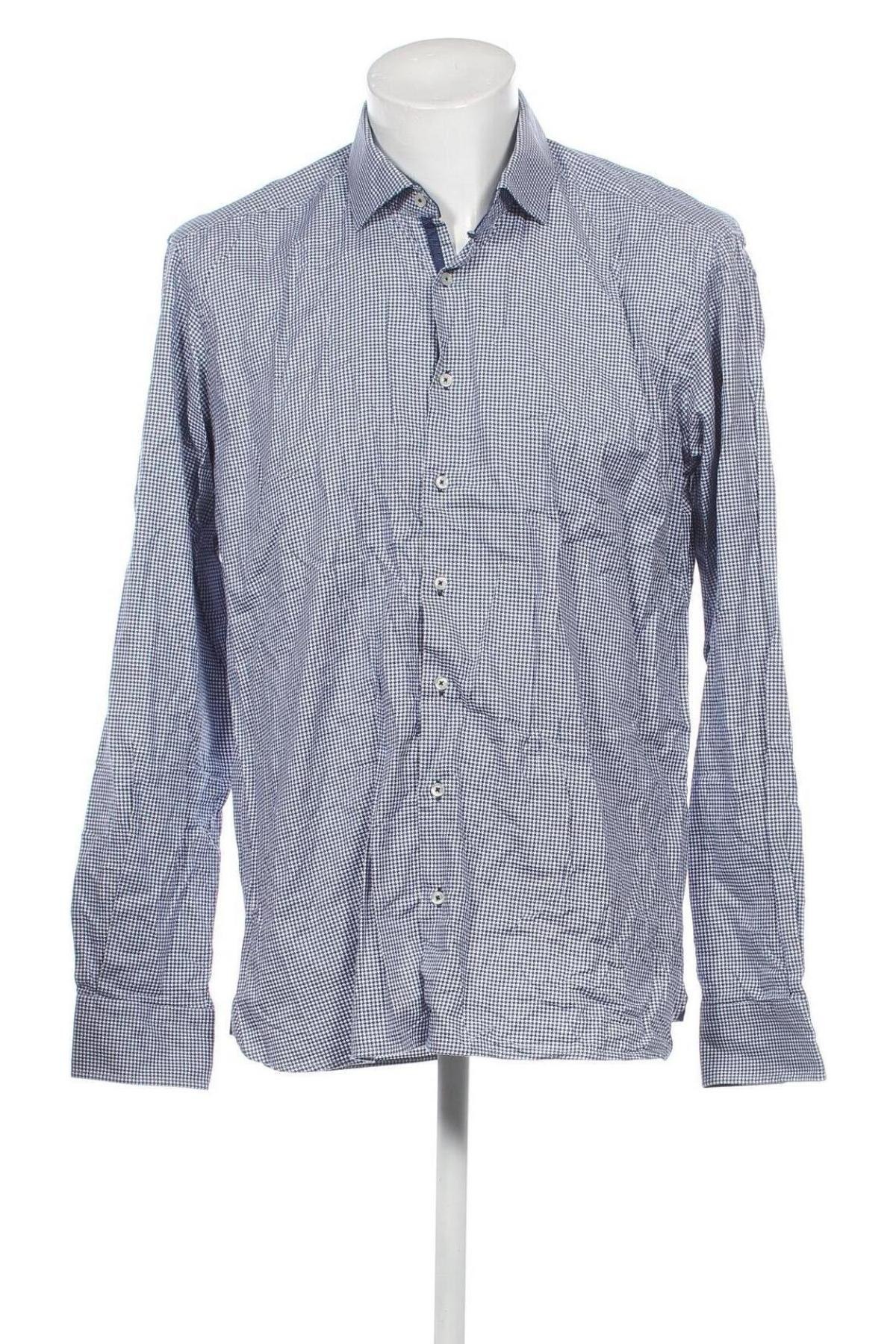 Herrenhemd Giordano, Größe XL, Farbe Blau, Preis € 8,07