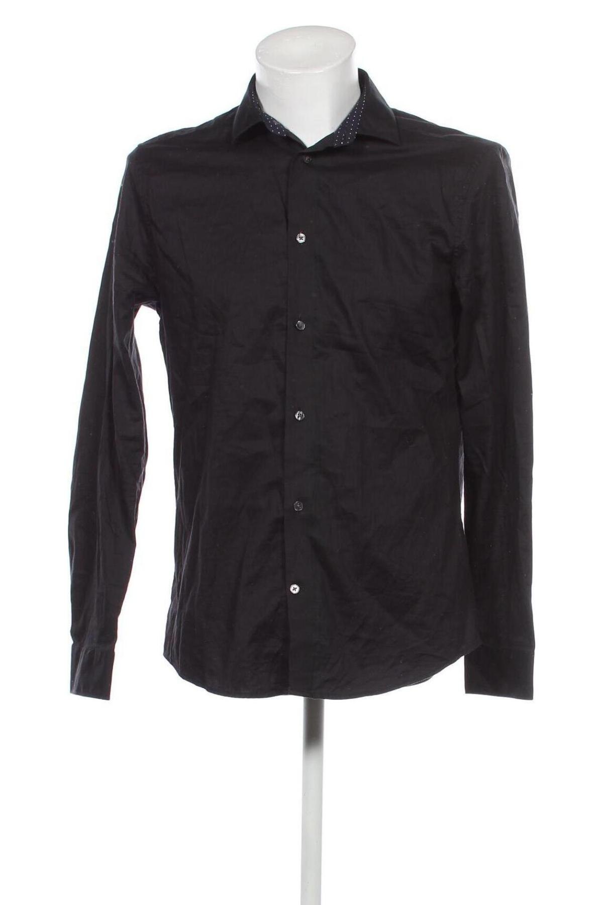 Pánska košeľa  H&M, Veľkosť L, Farba Čierna, Cena  8,22 €