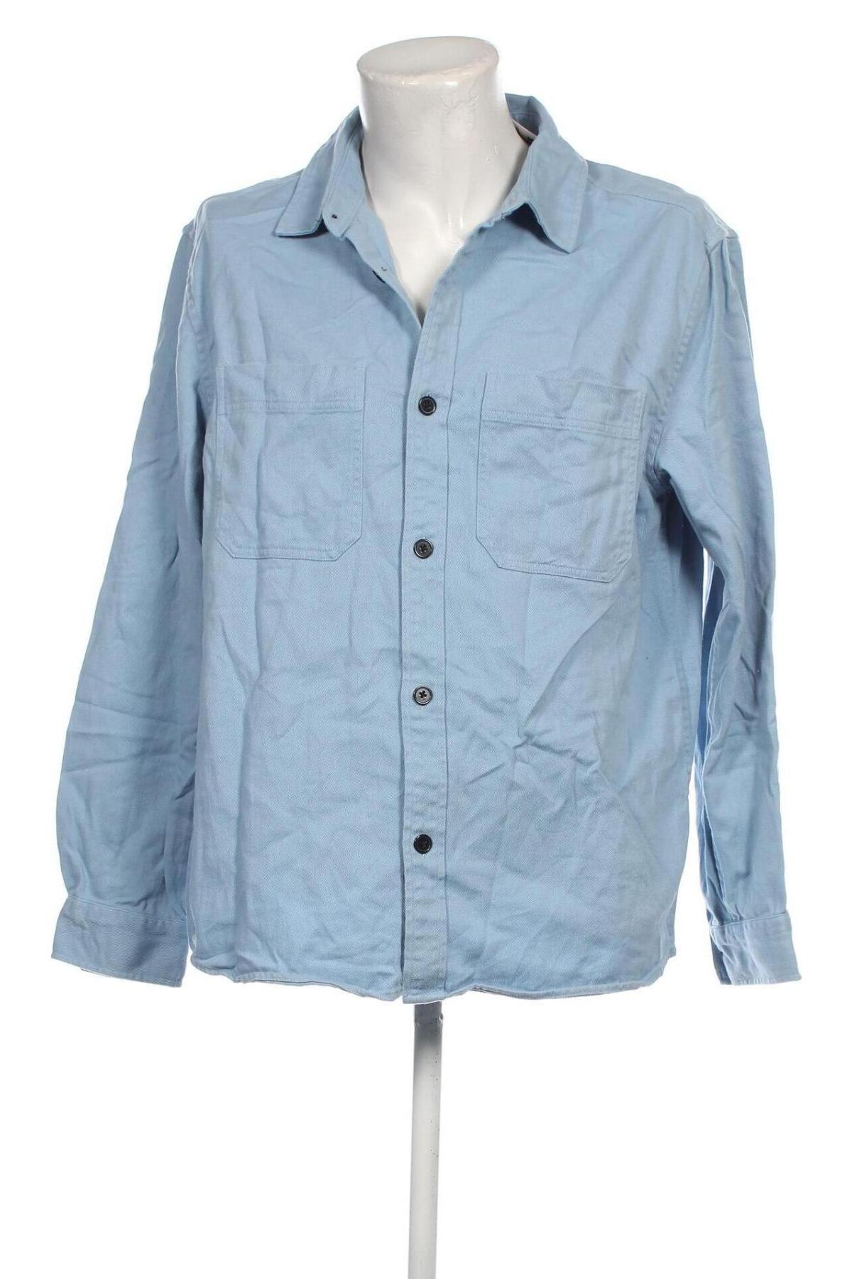 Pánska košeľa  H&M, Veľkosť L, Farba Modrá, Cena  4,77 €