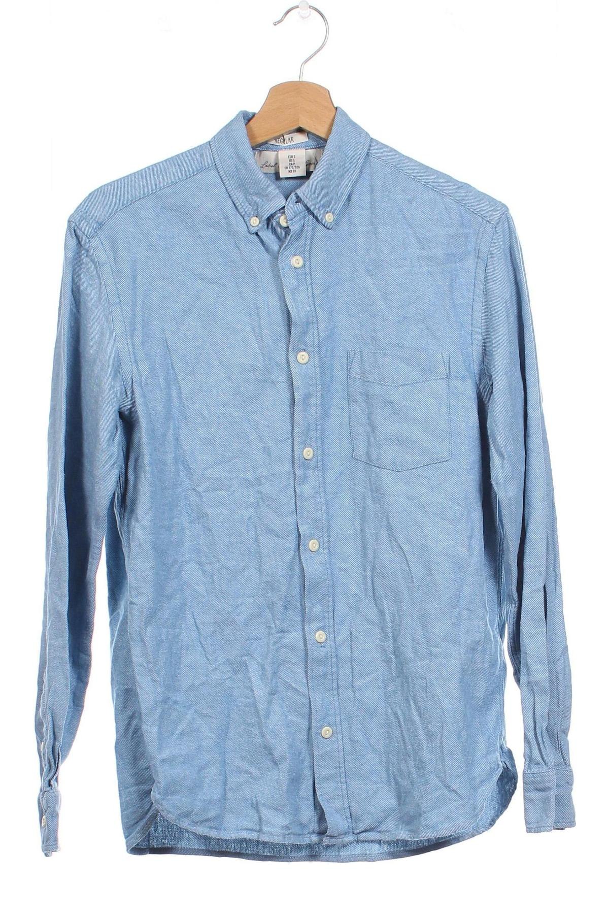 Pánska košeľa  H&M L.O.G.G., Veľkosť S, Farba Modrá, Cena  6,58 €