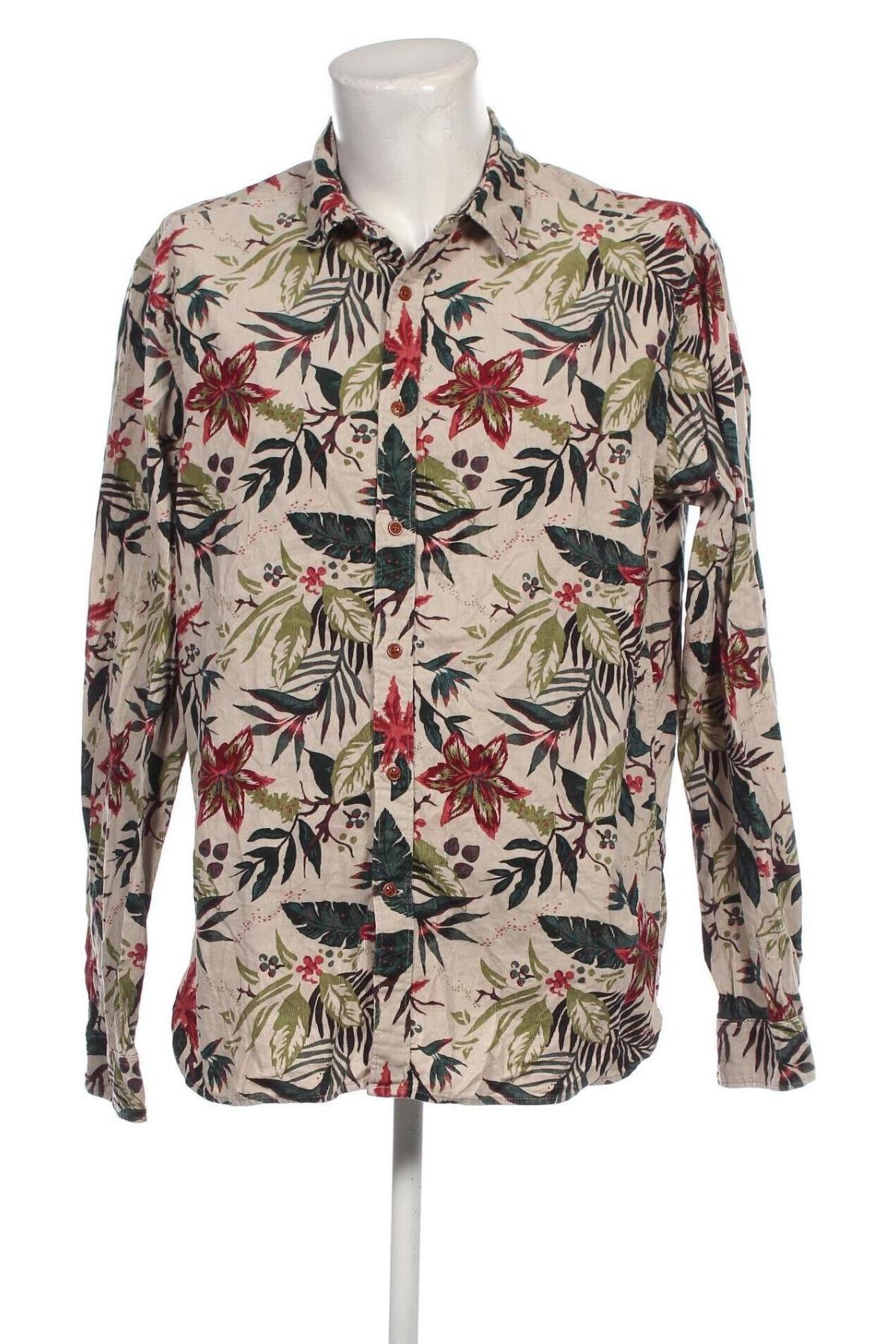 Ανδρικό πουκάμισο H&M L.O.G.G., Μέγεθος XL, Χρώμα Πολύχρωμο, Τιμή 17,94 €