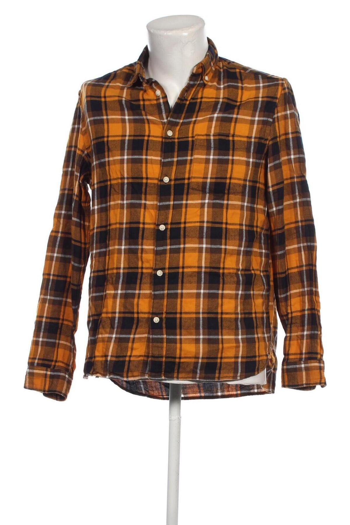Ανδρικό πουκάμισο H&M L.O.G.G., Μέγεθος M, Χρώμα Πολύχρωμο, Τιμή 3,95 €
