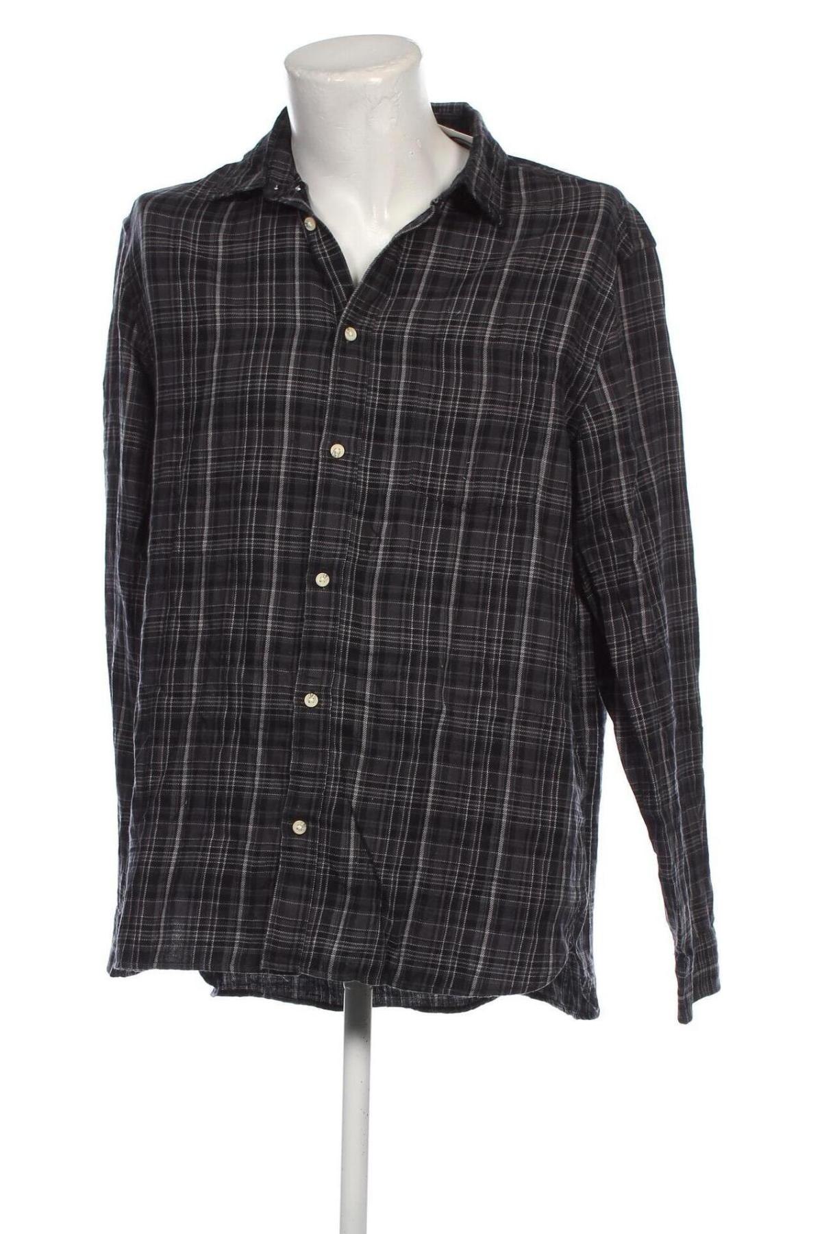 Herrenhemd H&M L.O.G.G., Größe XL, Farbe Schwarz, Preis € 8,07
